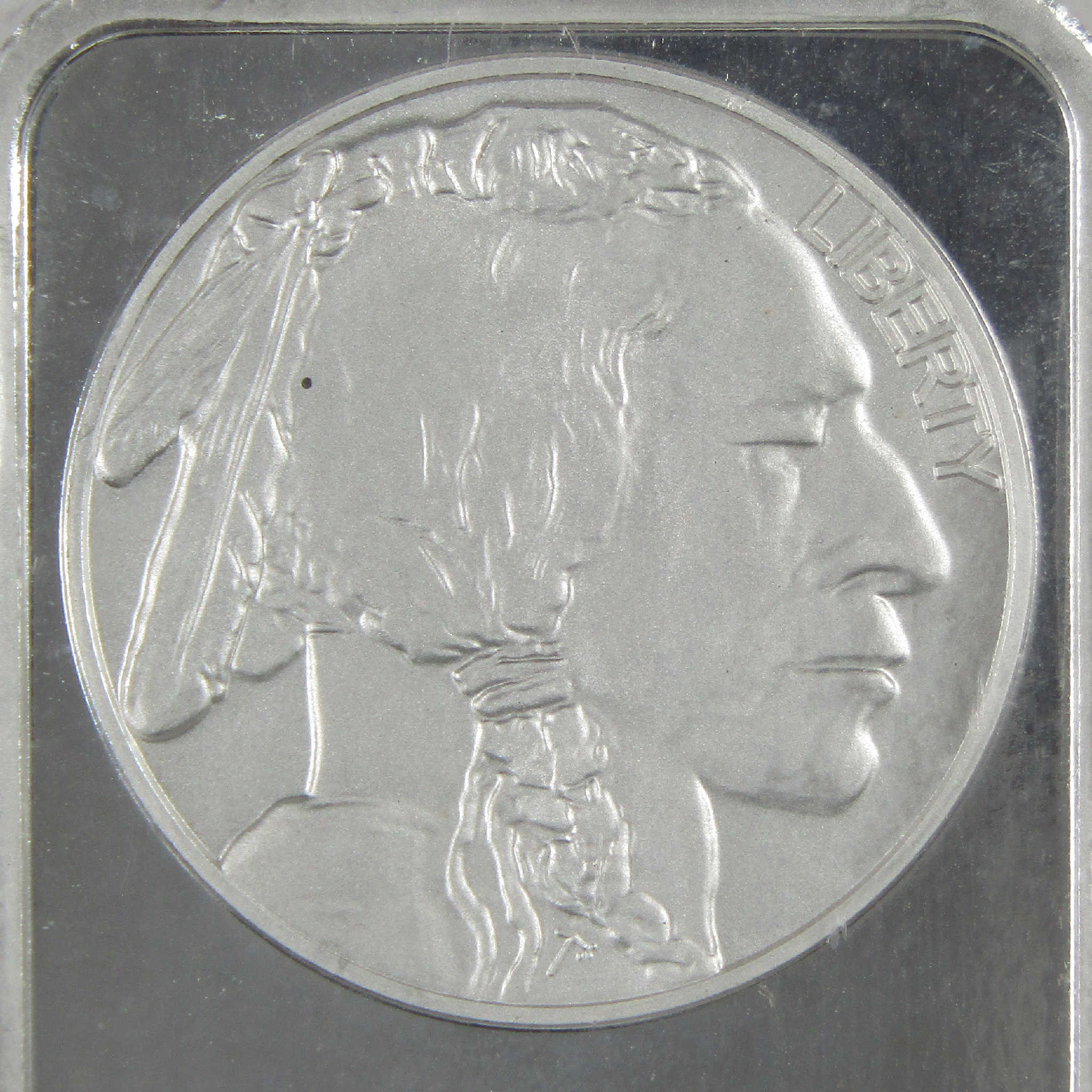 Indian Head Buffalo 5 oz .999 Silver Bar Collectible
