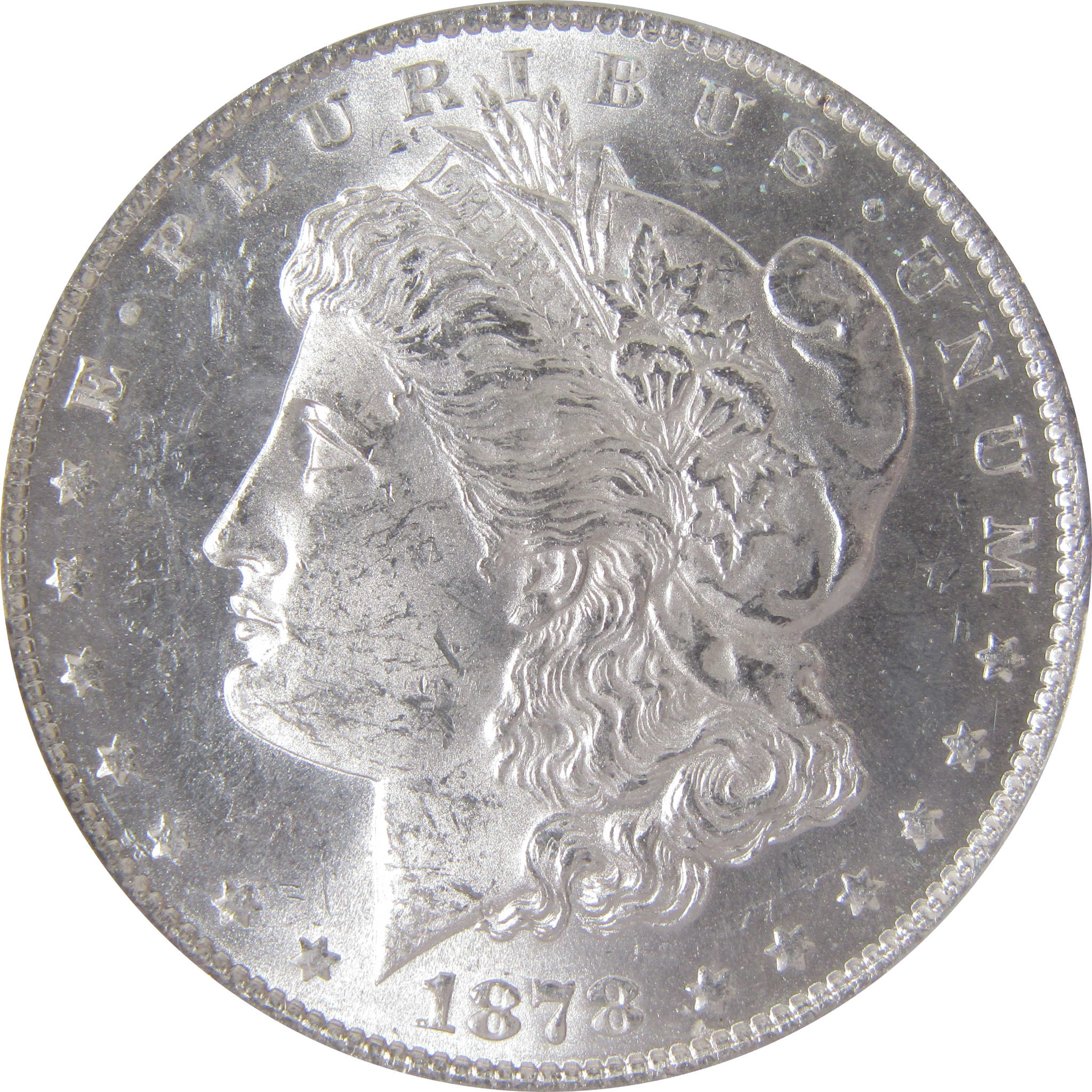 1878 7TF Rev 79 Morgan Dollar MS 62 PCGS Silver $1 Coin SKU:I17764 - Morgan coin - Morgan silver dollar - Morgan silver dollar for sale - Profile Coins & Collectibles