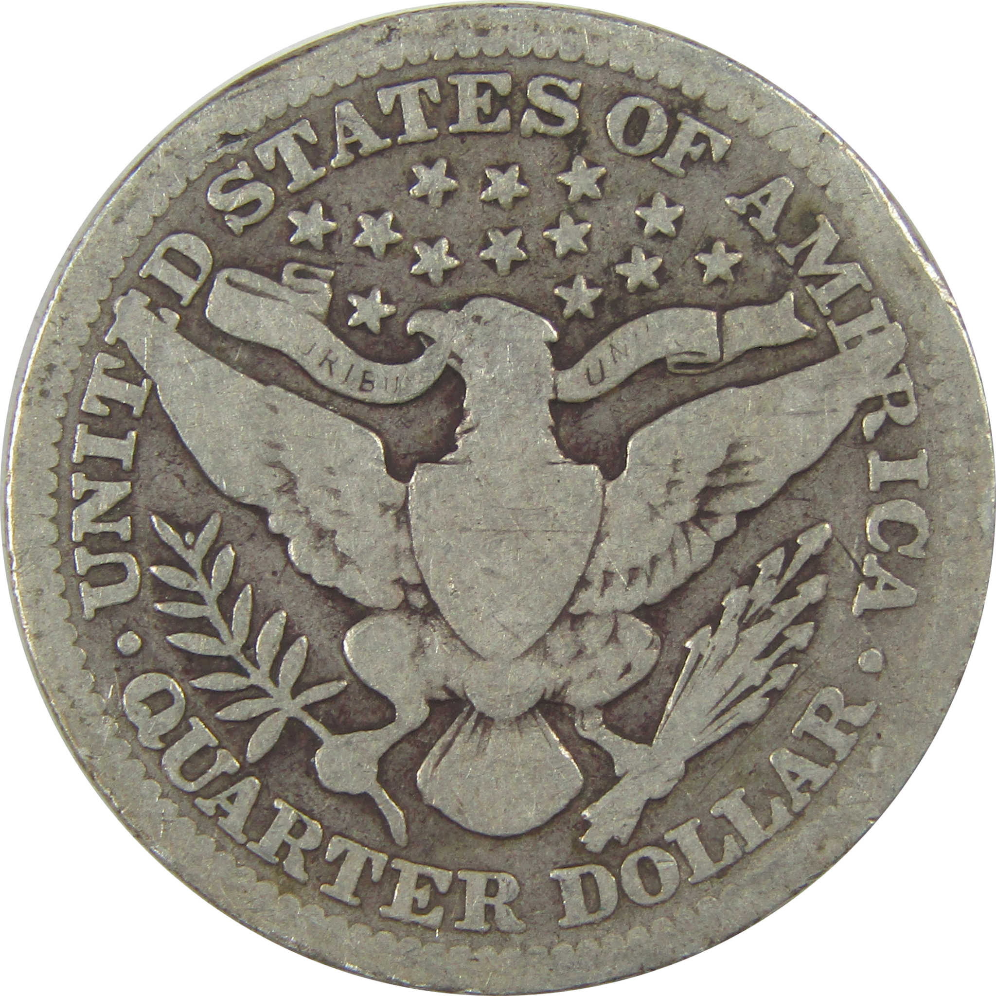 1905 Barber Quarter G Good Details Silver 25c Coin SKU:I21805