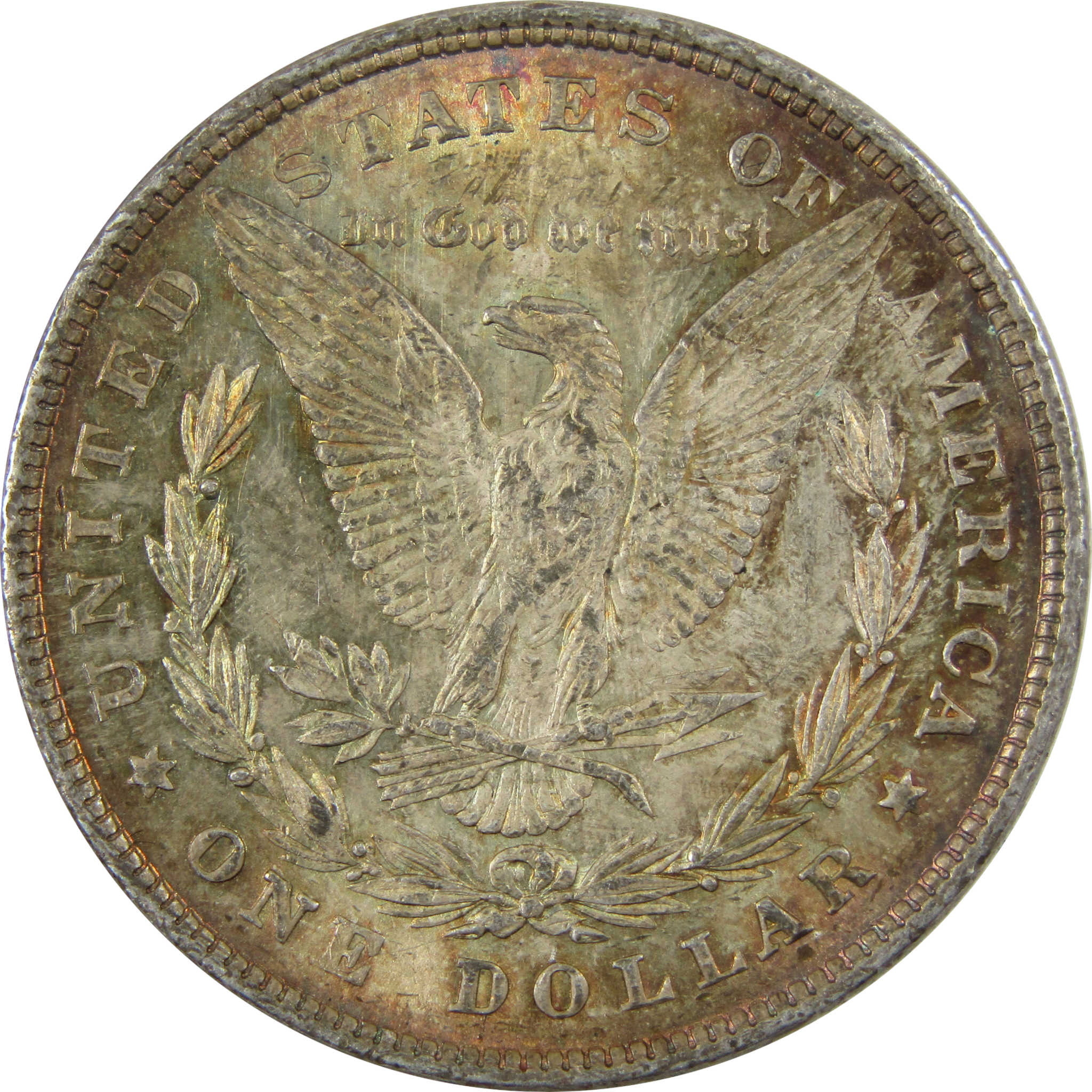 1878 8TF Morgan Silver $1 CH AU Choice About Unc Toned SKU:CP1397
