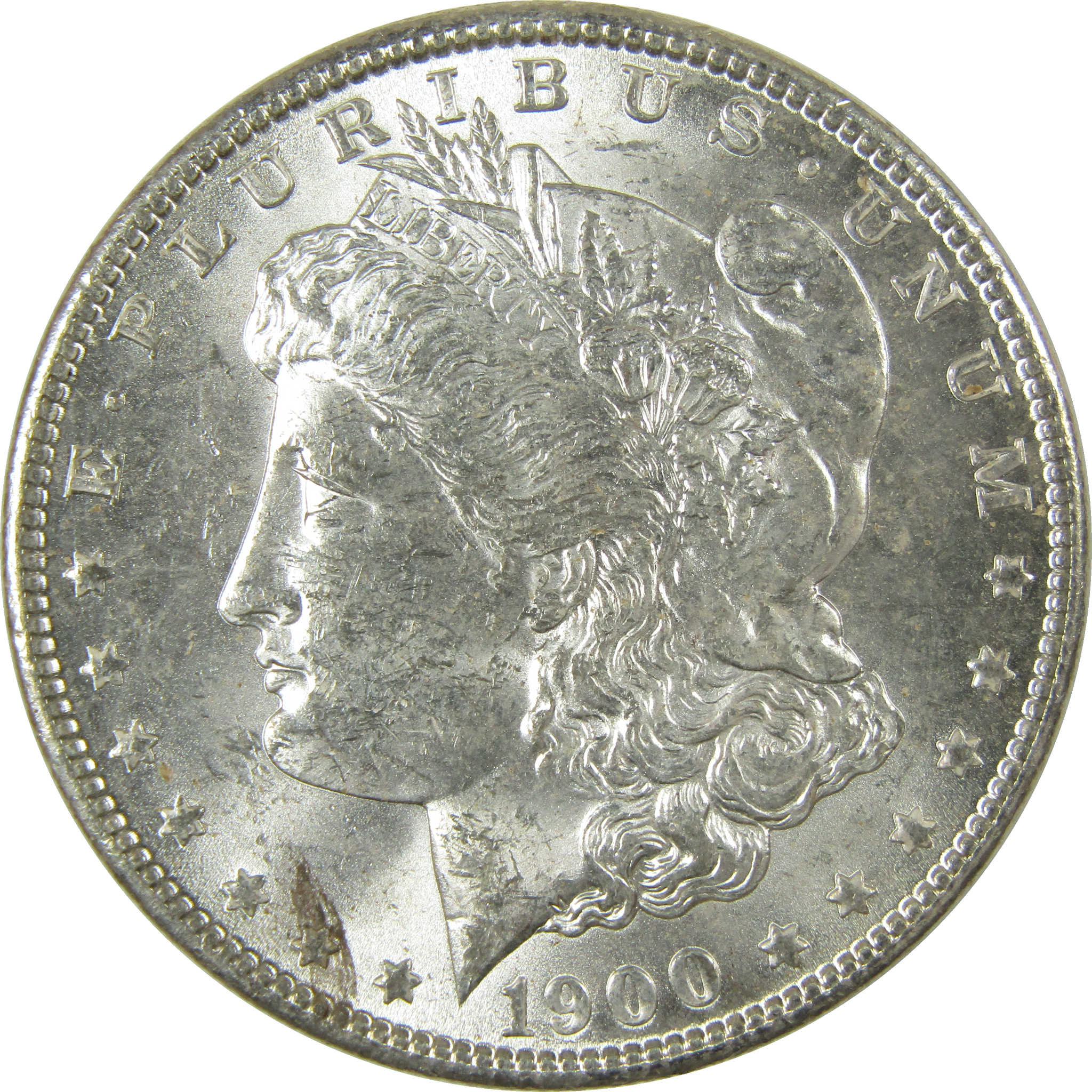 1900 O Morgan Silver Dollar Uncirculated Mint State $1 Coin SKU:I27727