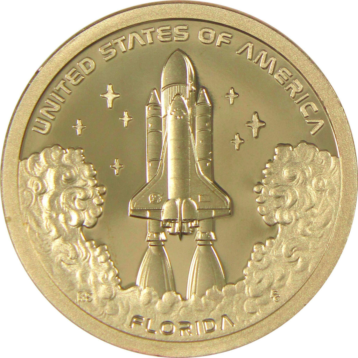 2025 S Florida NASA Space Shuttle American Innovation Dollar Proof