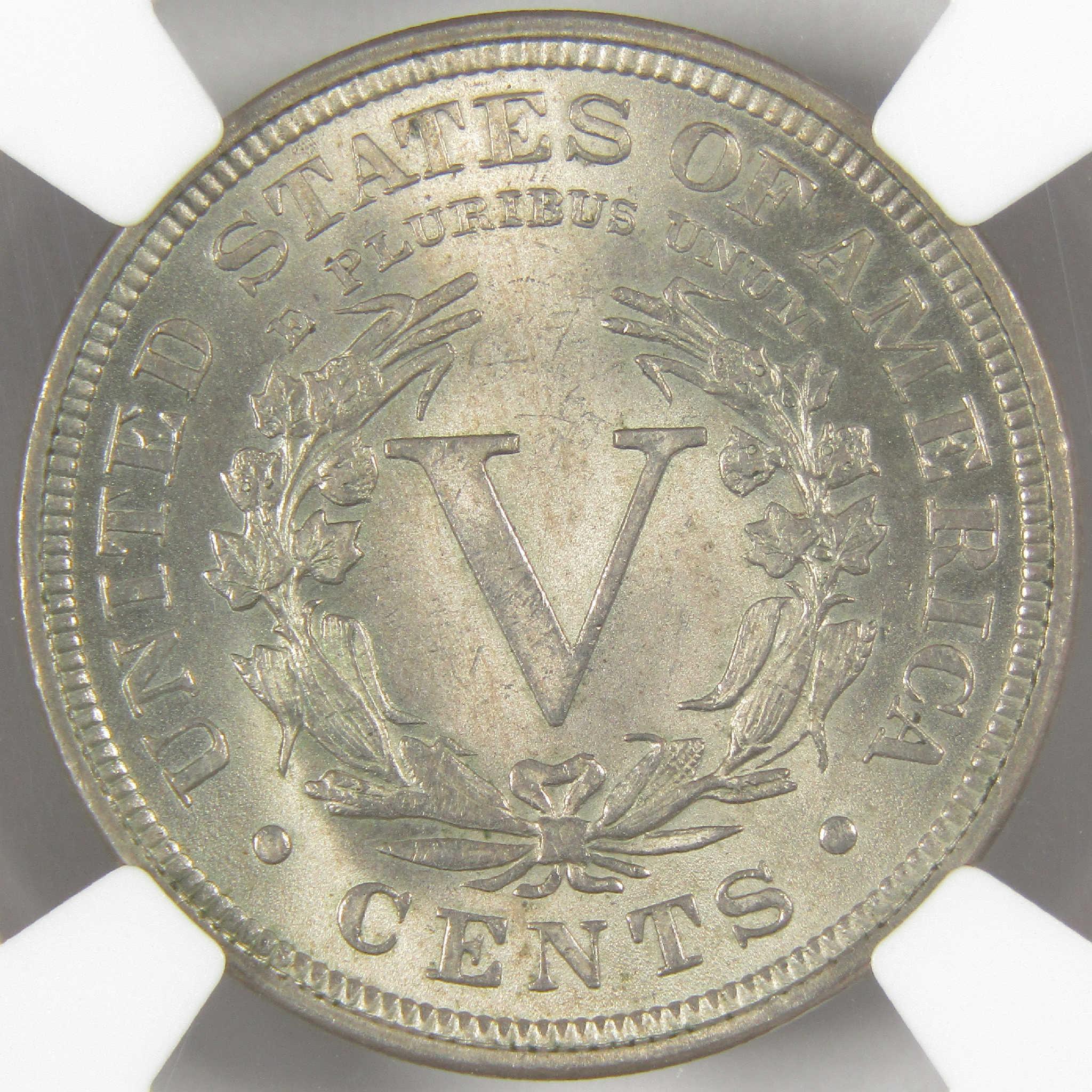 1906 Liberty Head V Nickel MS 64 NGC Uncirculated 5c Coin