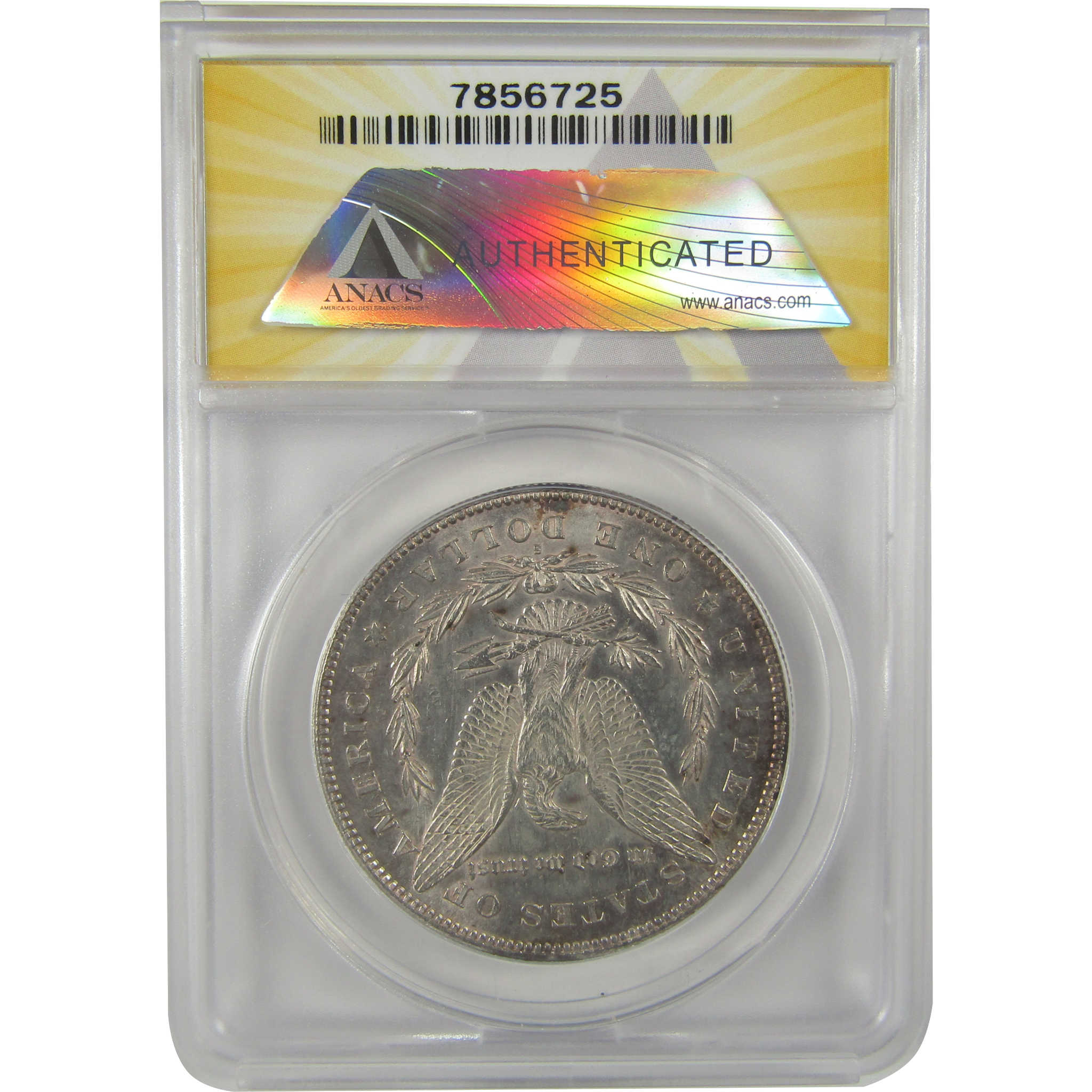 1878 S Morgan Dollar MS 61 ANACS Silver Uncirculated SKU:CPC0799 - Morgan coin - Morgan silver dollar - Morgan silver dollar for sale - Profile Coins & Collectibles