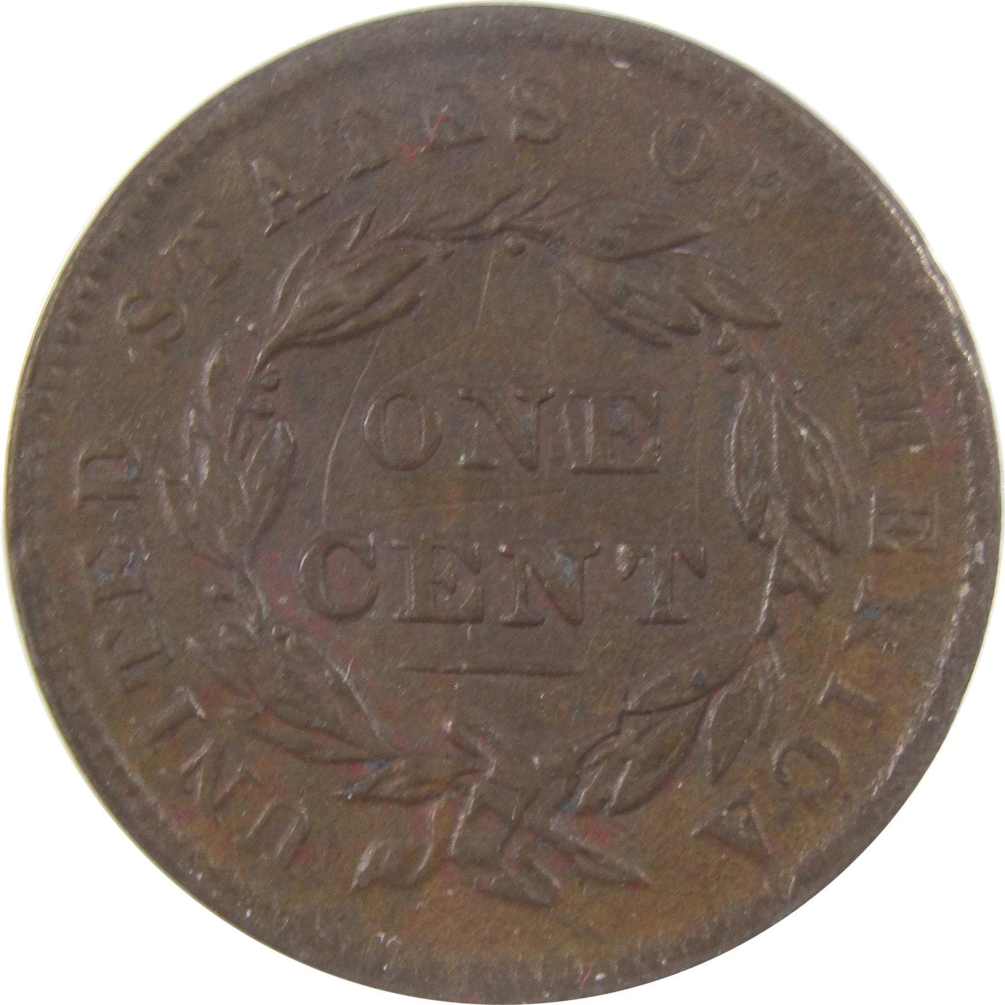 1838 Coronet Head Large Cent EF 45 Details ANACS Copper SKU:I18517