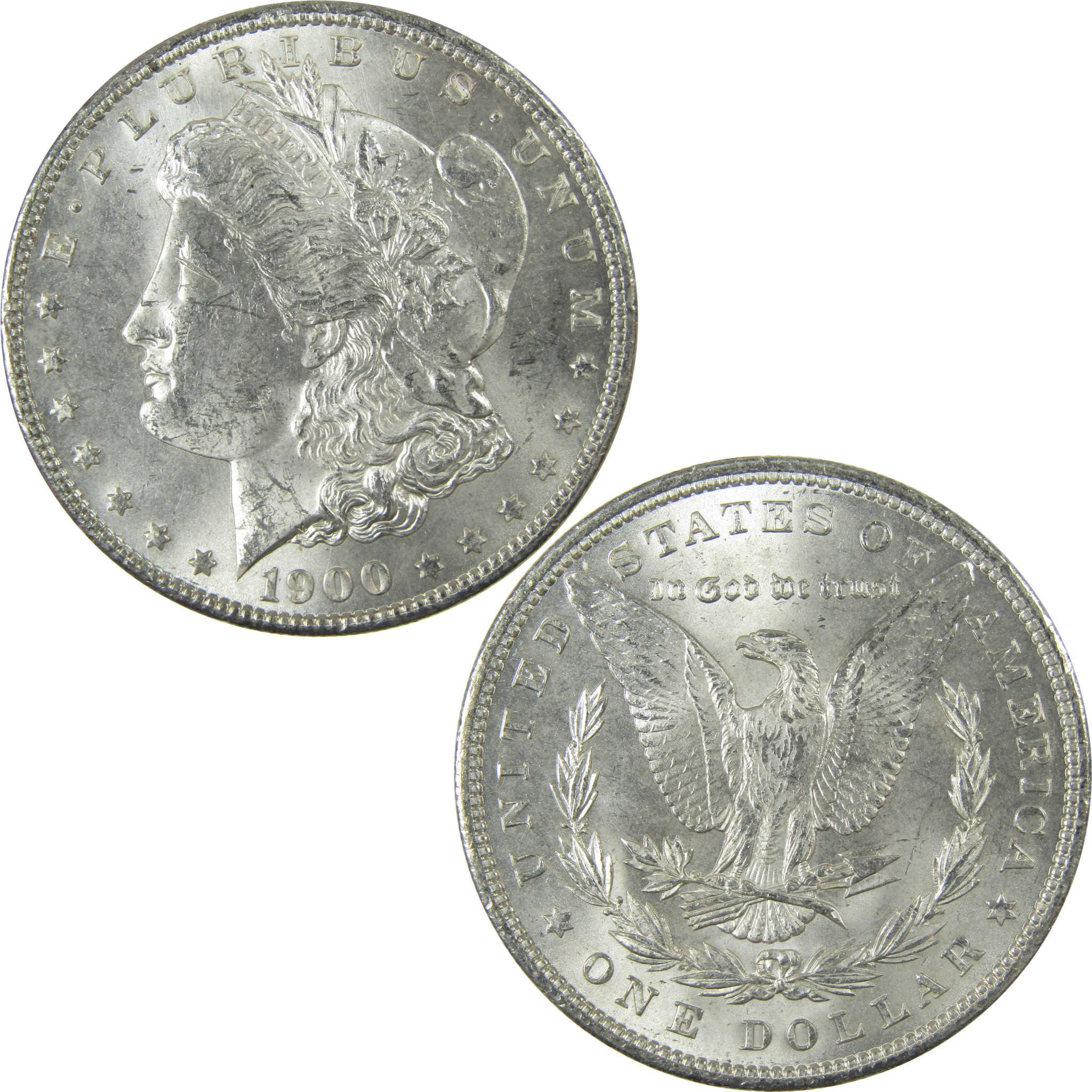 1900 Morgan Silver Dollar Uncirculated Mint State $1 Coin SKU:I27751 - Morgan coin - Morgan silver dollar - Morgan silver dollar for sale - Profile Coins & Collectibles