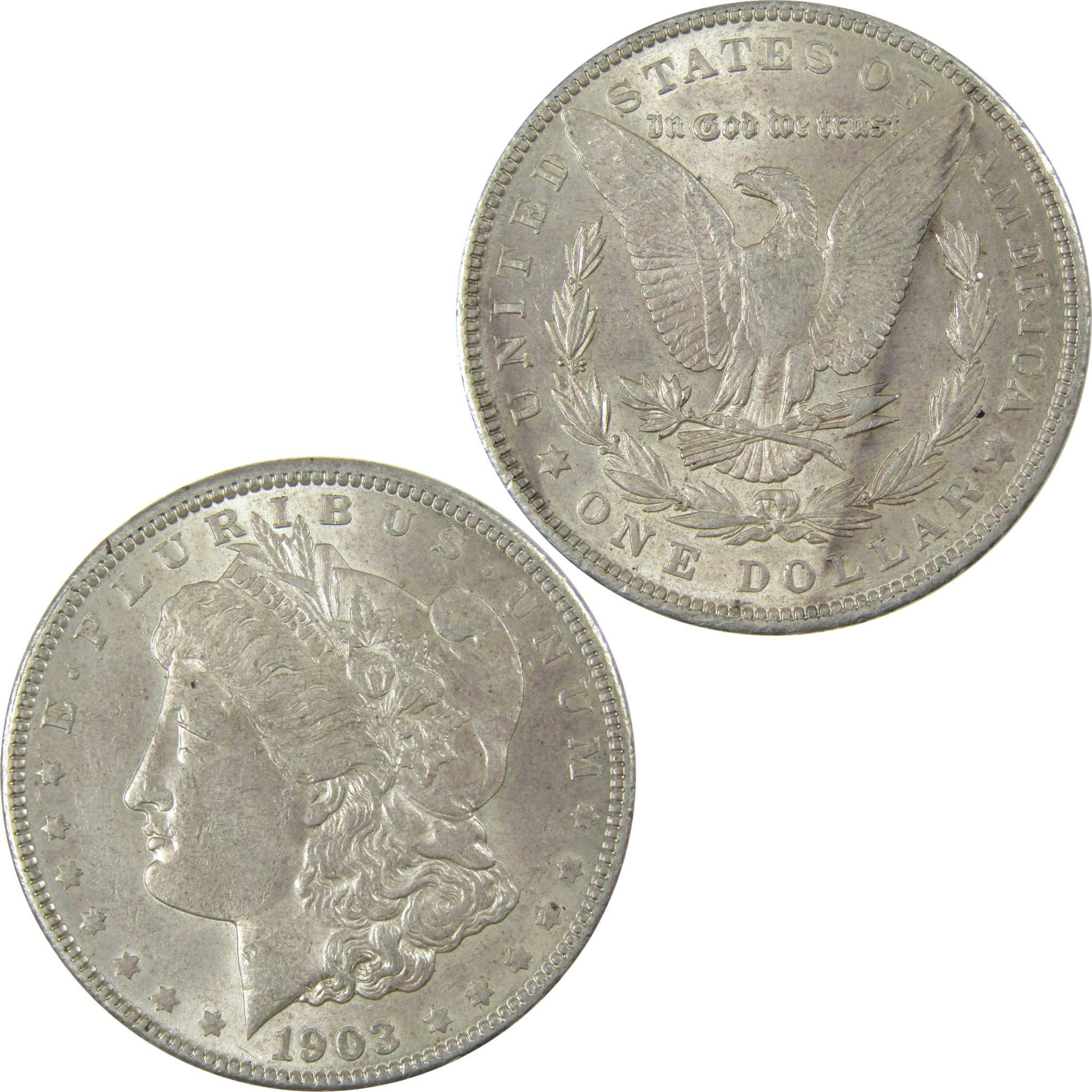 1903 Morgan Silver Dollar XF EF Extremely Fine $1 Coin SKU:CP668 - Morgan coin - Morgan silver dollar - Morgan silver dollar for sale - Profile Coins & Collectibles