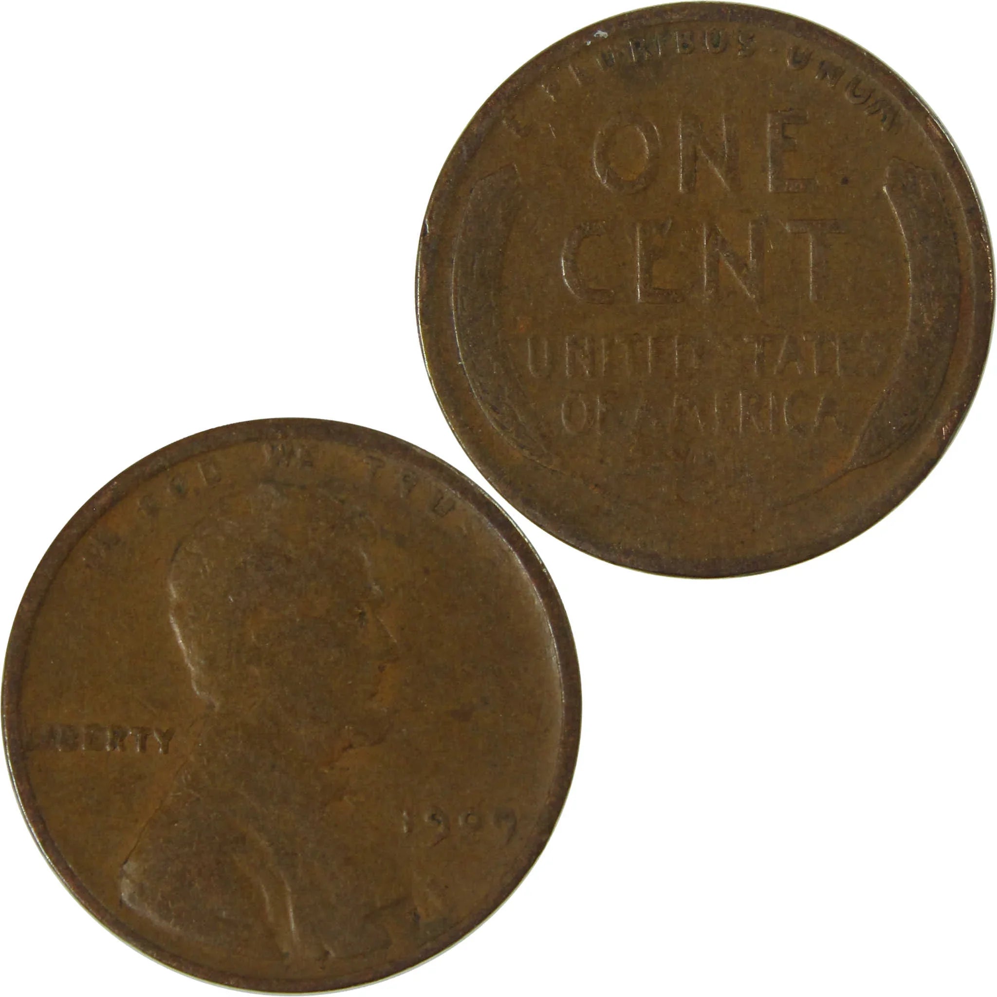 1909 Lincoln Wheat Cent VG Very Good Penny 1c Coin SKU:I26746