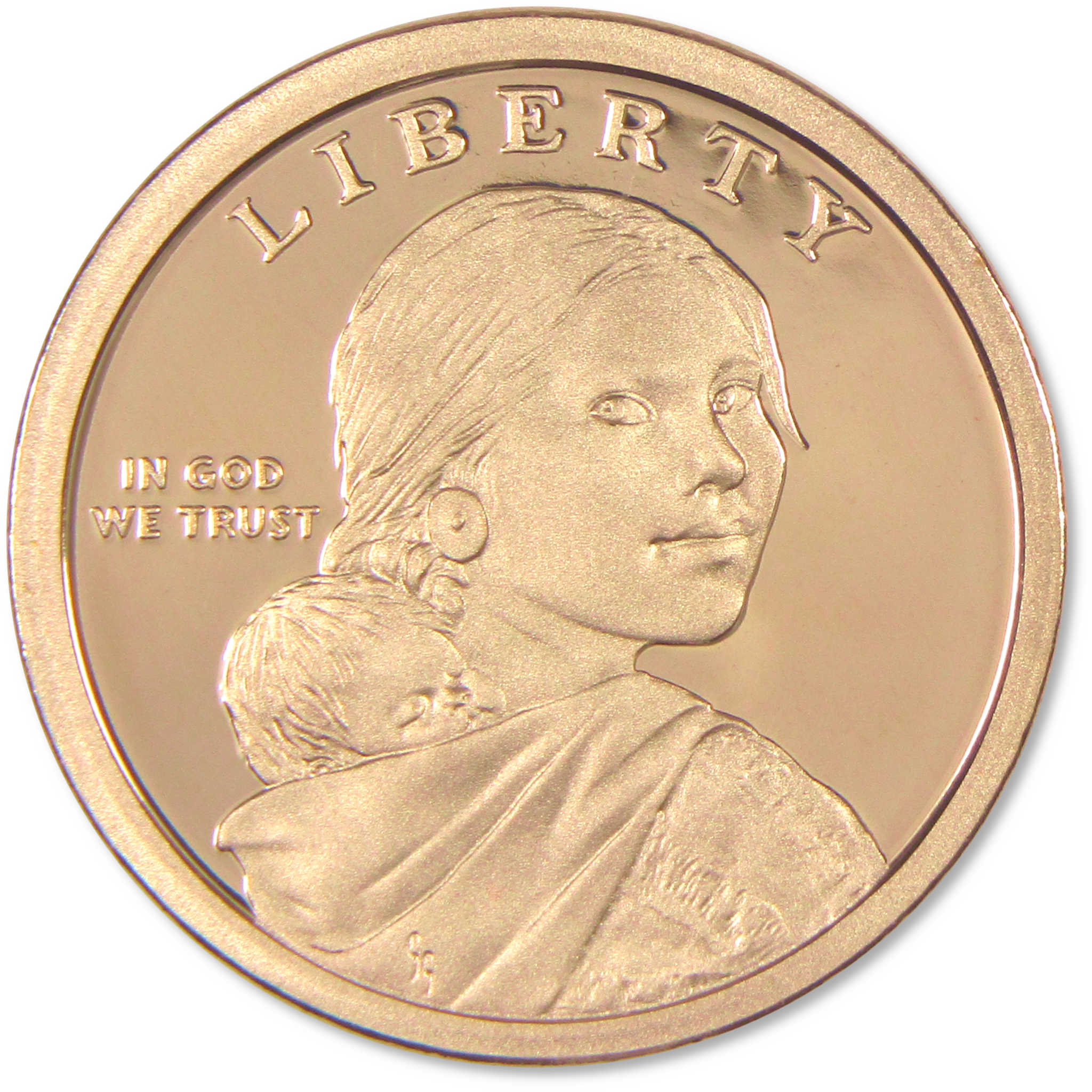 2017 S Sequoyah Native American Dollar Choice Proof $1 Coin