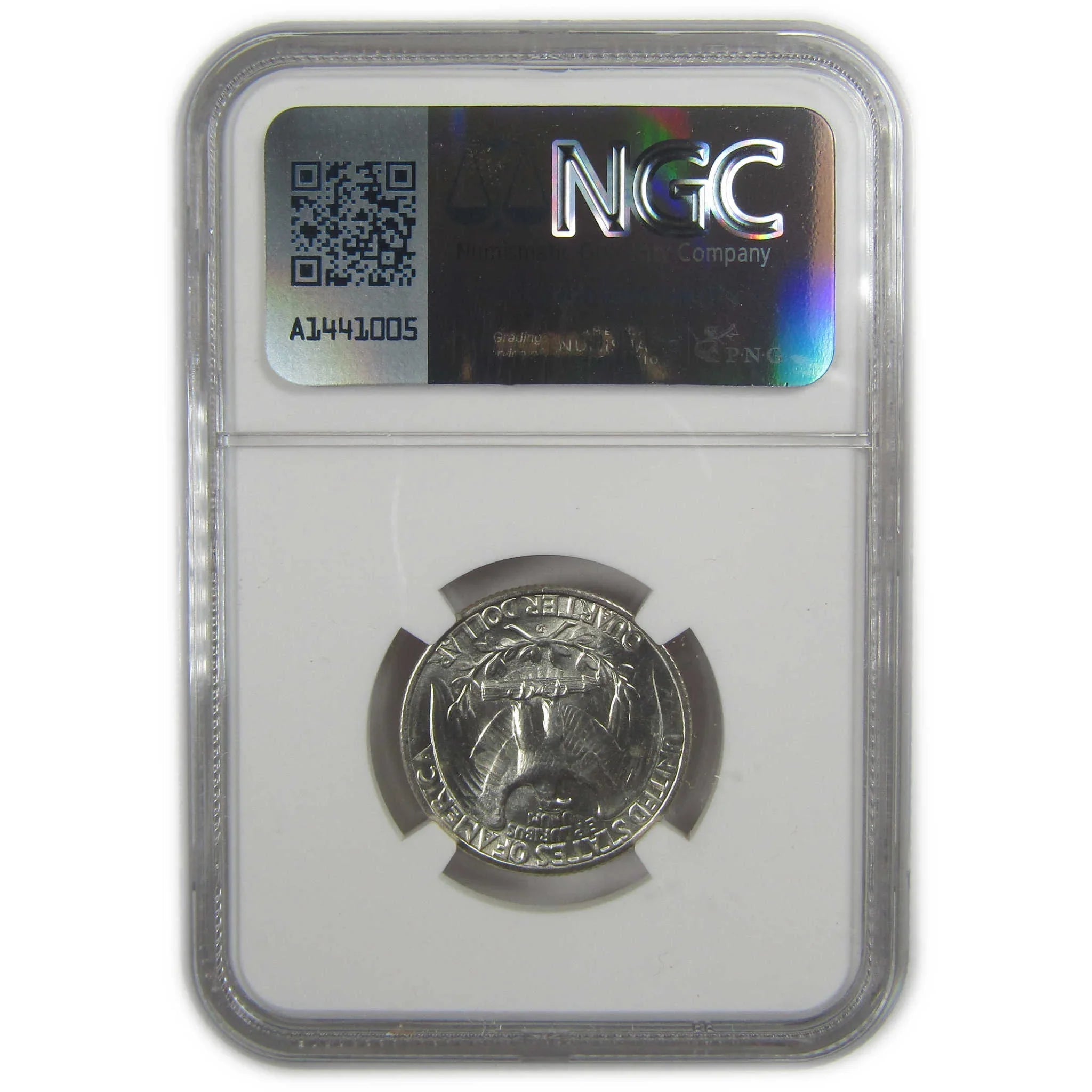1943 D Washington Quarter MS 65 NGC Silver Bag Fragment SKU:I20622