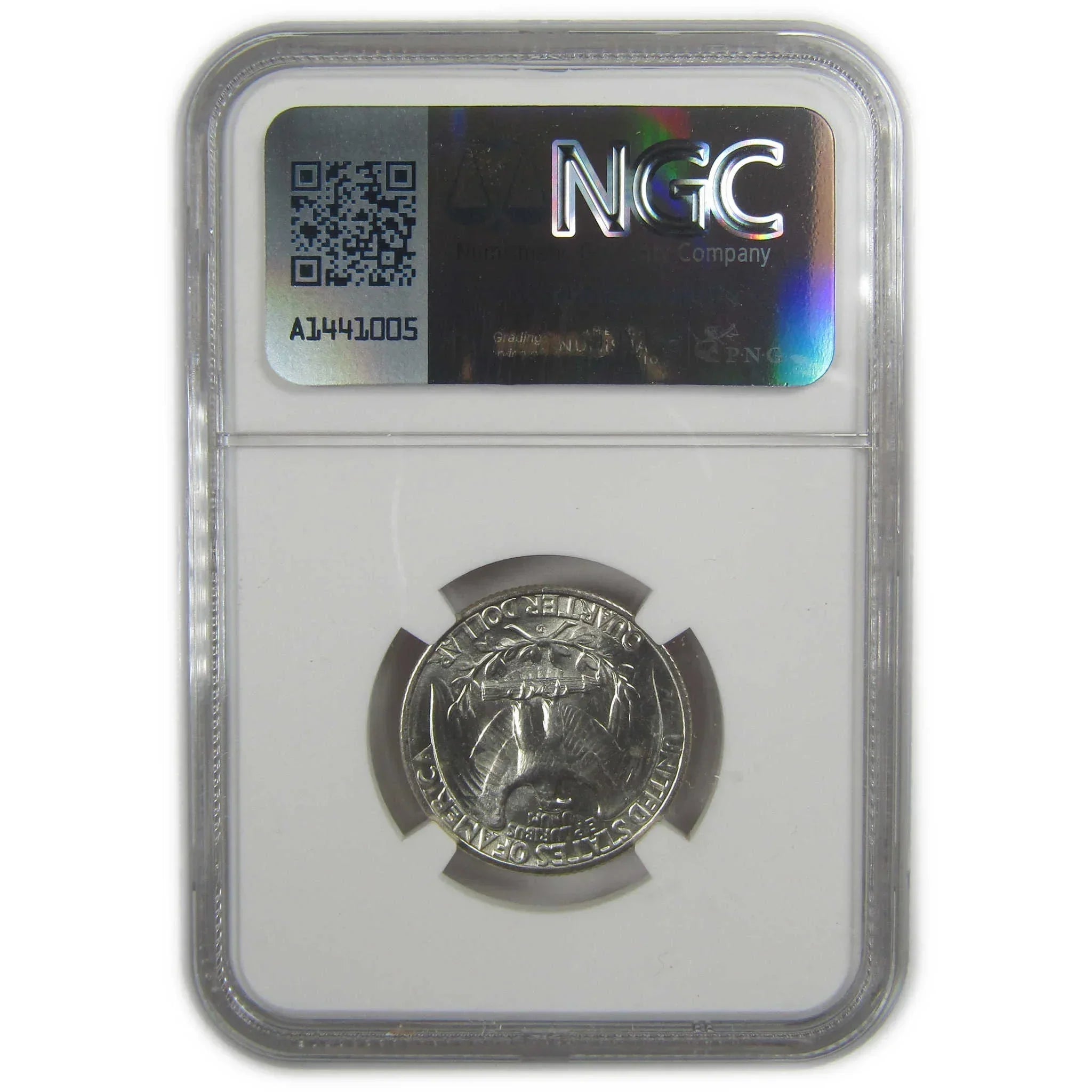 1943 D Washington Quarter MS 65 NGC Silver Bag Fragment SKU:I20622