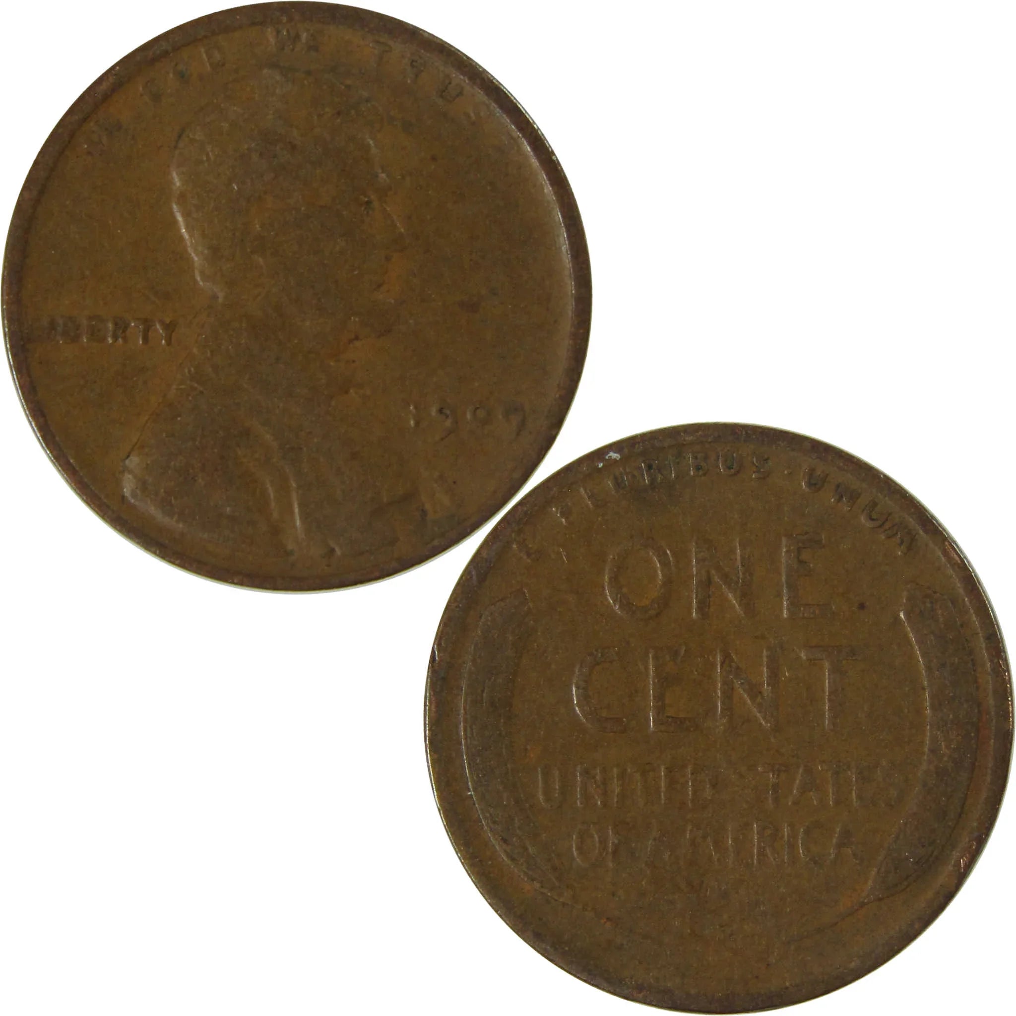 1909 Lincoln Wheat Cent VG Very Good Penny 1c Coin SKU:I26746