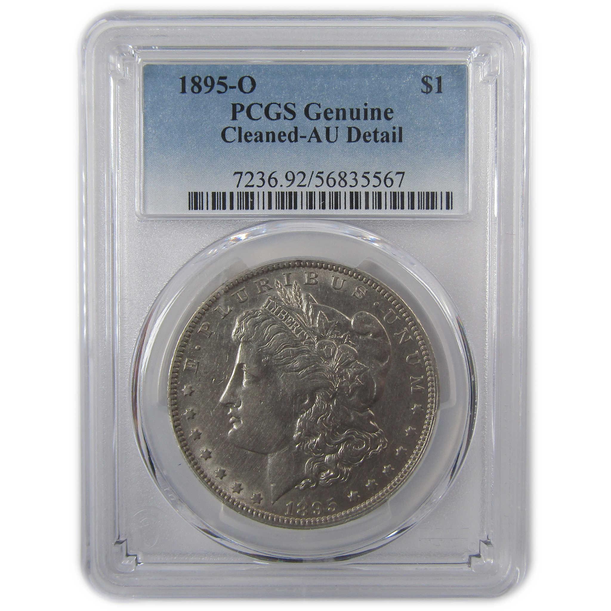 1895 O Morgan Silver Dollar AU Details PCGS $1 Coin SKU:I24454 - Morgan coin - Morgan silver dollar - Morgan silver dollar for sale - Profile Coins & Collectibles