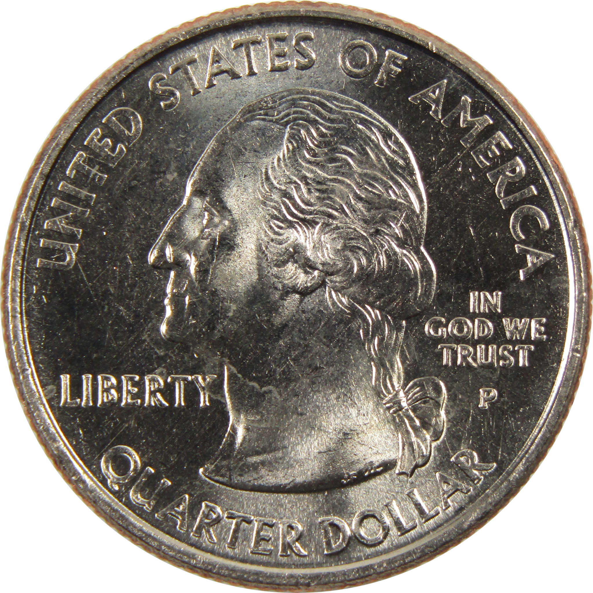 2001 P Kentucky State Quarter BU Uncirculated Clad 25c Coin