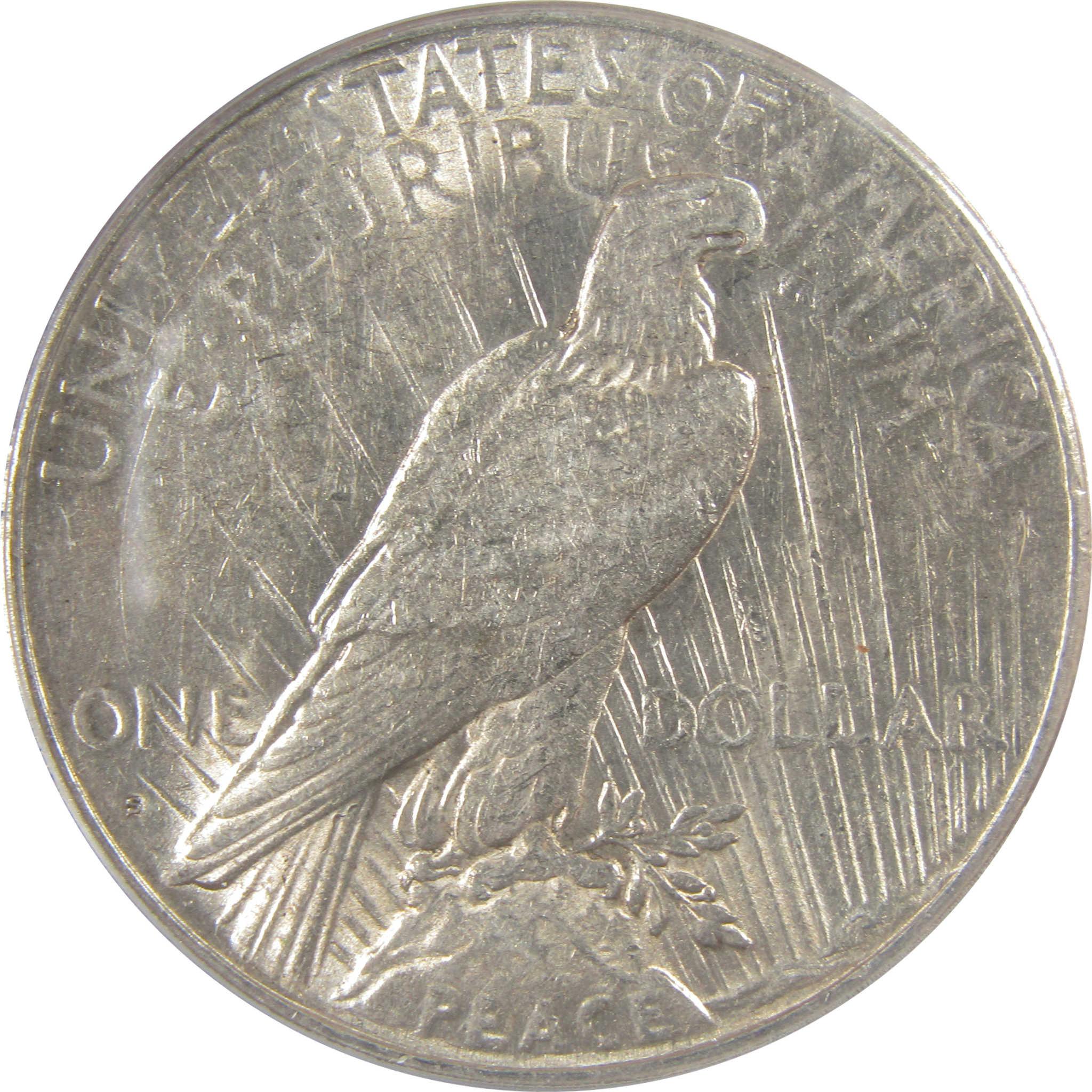 1925 S Peace Silver Dollar EF 45 ANACS $1 Coin SKU:I24995