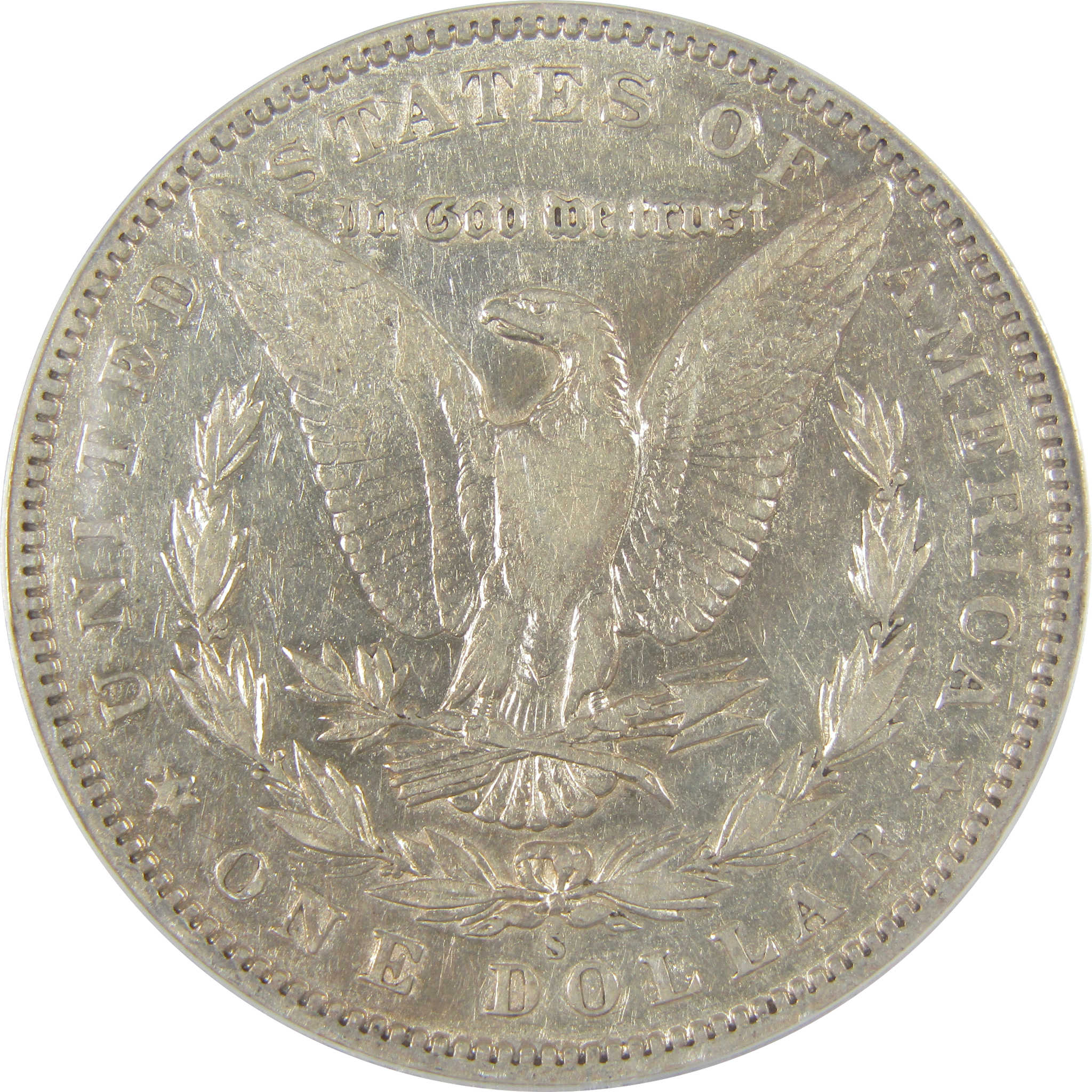 1896 S Morgan Dollar VF 35 Details ANACS Silver $1 Coin SKU:I19321 - Morgan coin - Morgan silver dollar - Morgan silver dollar for sale - Profile Coins & Collectibles