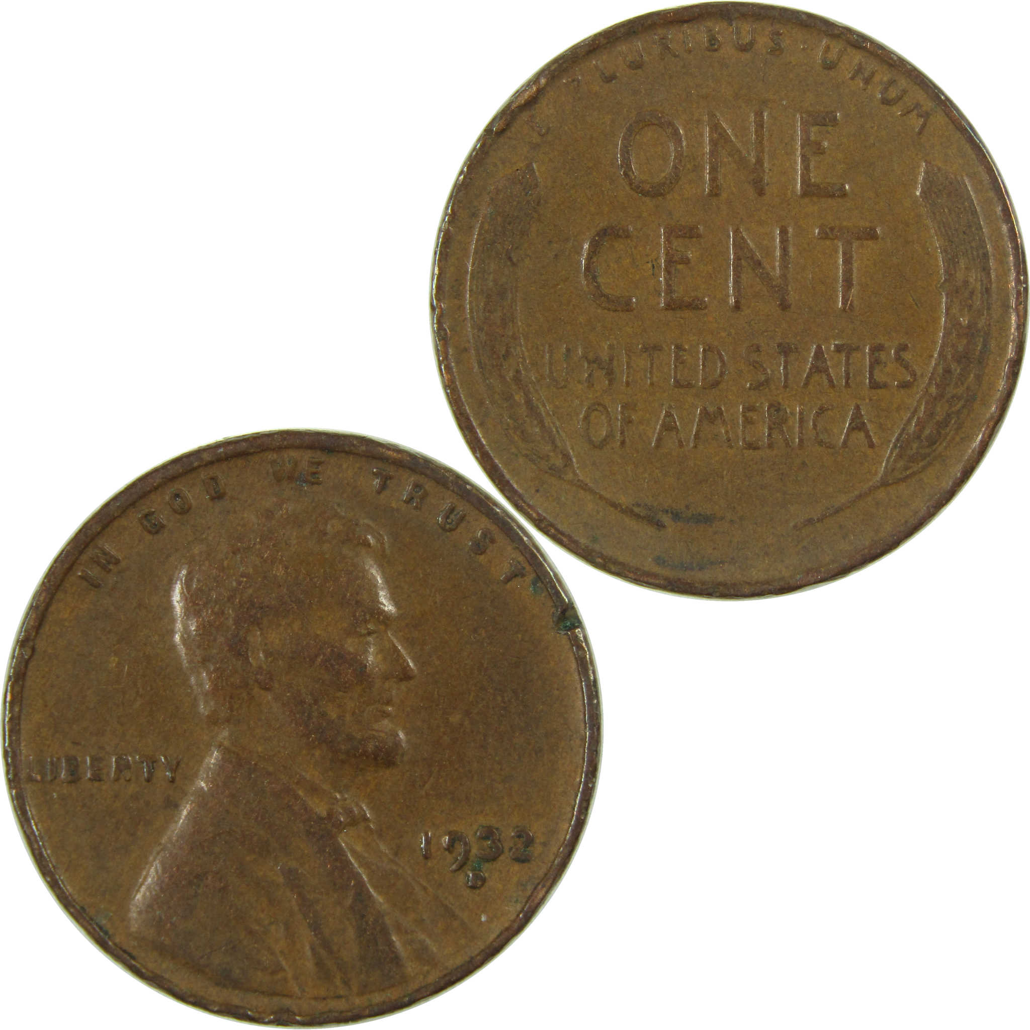 1932 D Lincoln Wheat Cent VF Very Fine Penny 1c Coin SKU:I26811