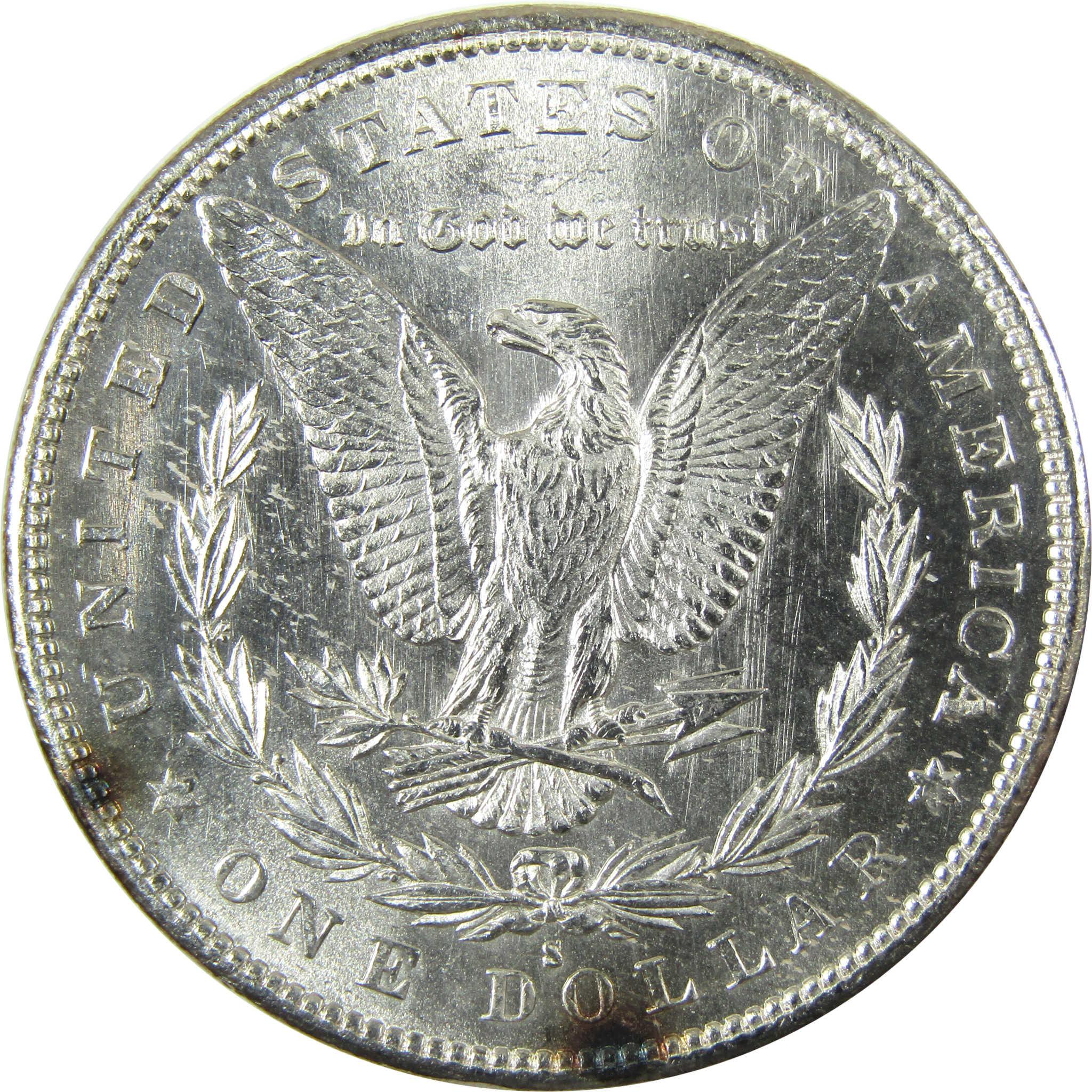 1879 S Rev 79 Morgan Silver Dollar Uncirculated Mint State SKU:I27079 - Morgan coin - Morgan silver dollar - Morgan silver dollar for sale - Profile Coins & Collectibles