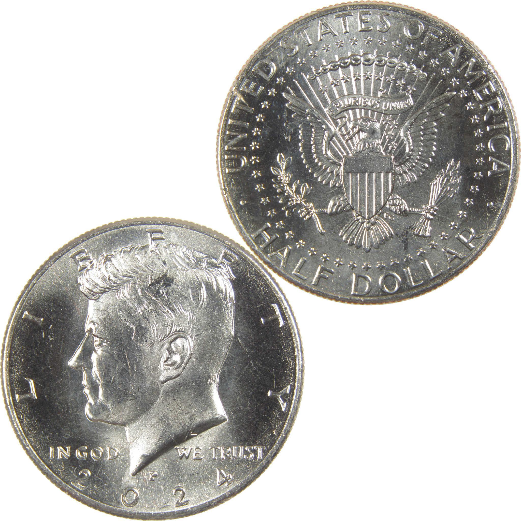 2024 P Kennedy Half Dollar Uncirculated Clad 50c Coin