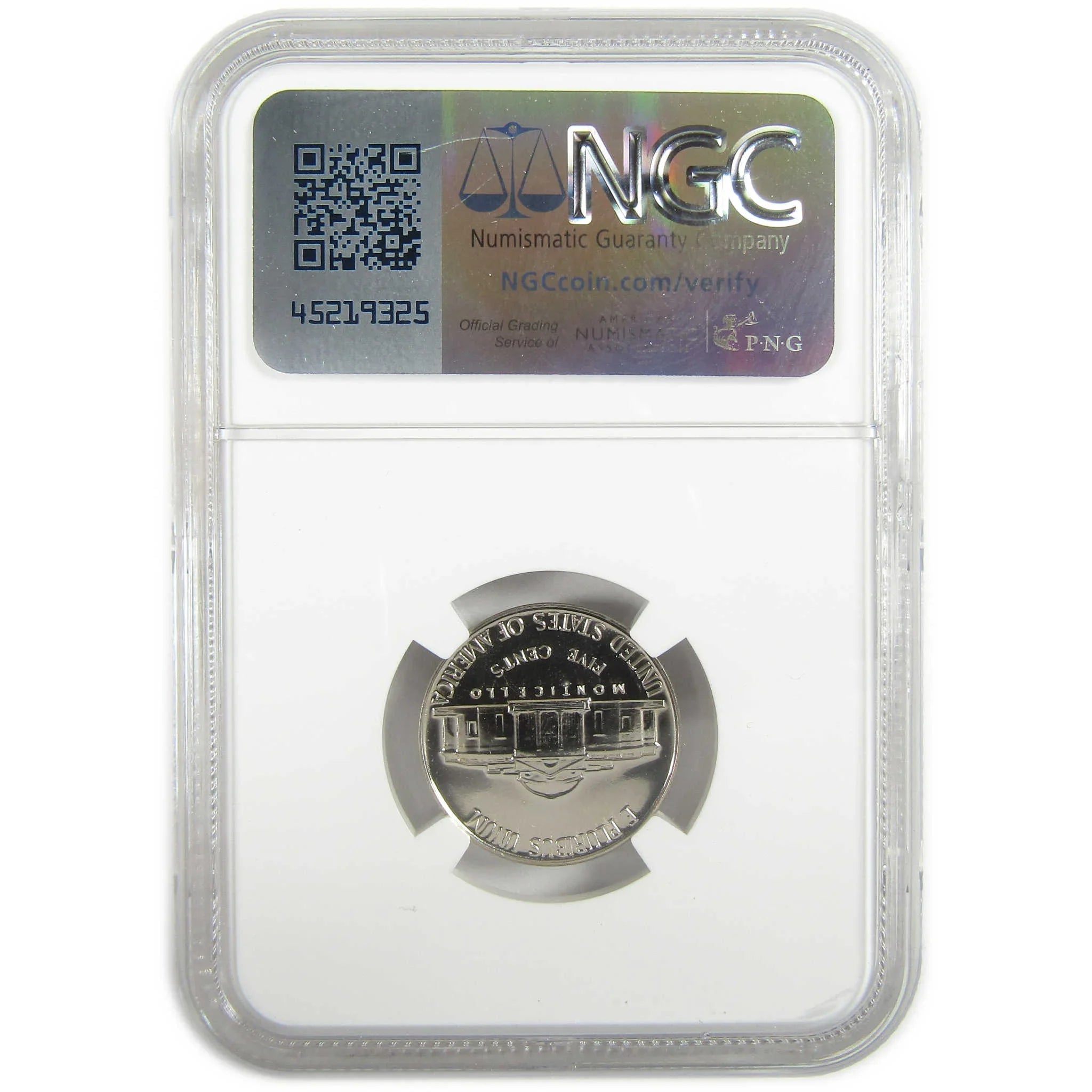 1953 Jefferson Nickel PF 68 NGC Proof 5c Coin Collectible SKU:I27362