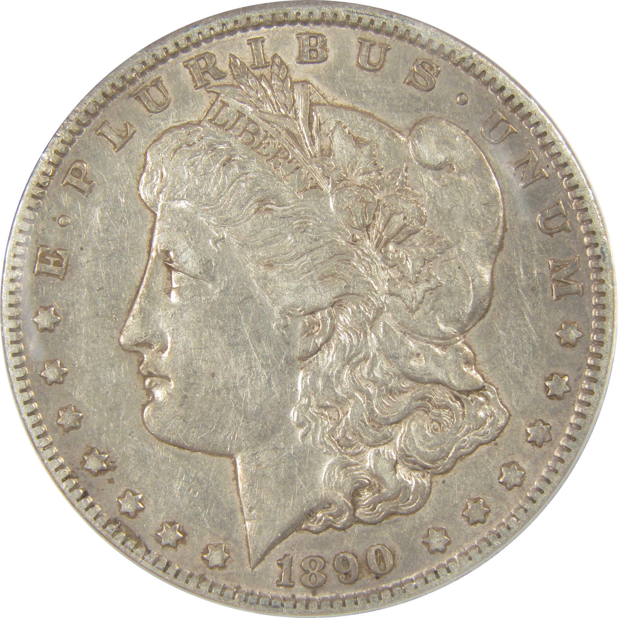 1890 CC Morgan Dollar EF 40 ANACS Silver $1 Coin SKU:I20802 - Morgan coin - Morgan silver dollar - Morgan silver dollar for sale - Profile Coins & Collectibles