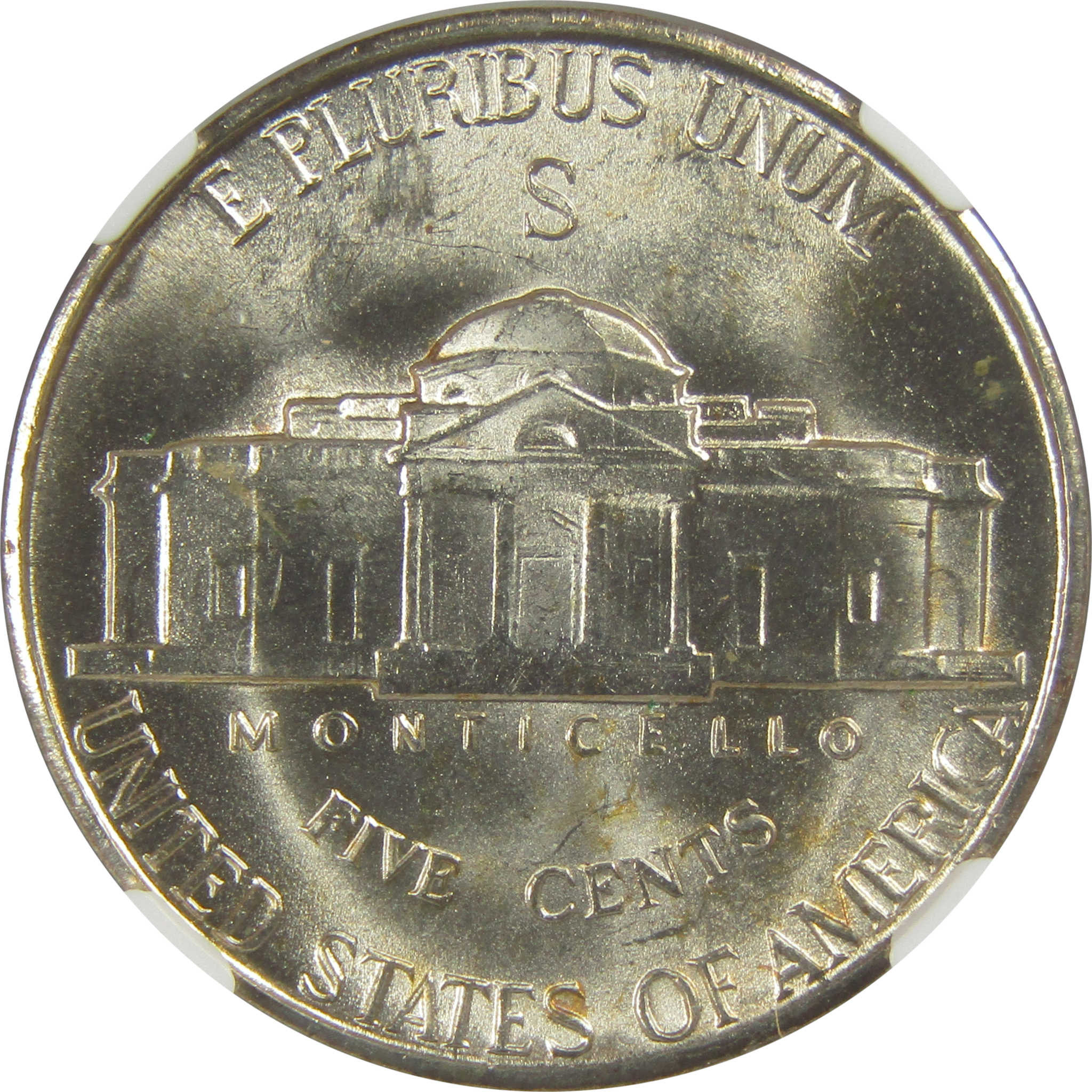 1944 S Jefferson Nickel MS 67 NGC Silver Bag Fragment SKU:I20332