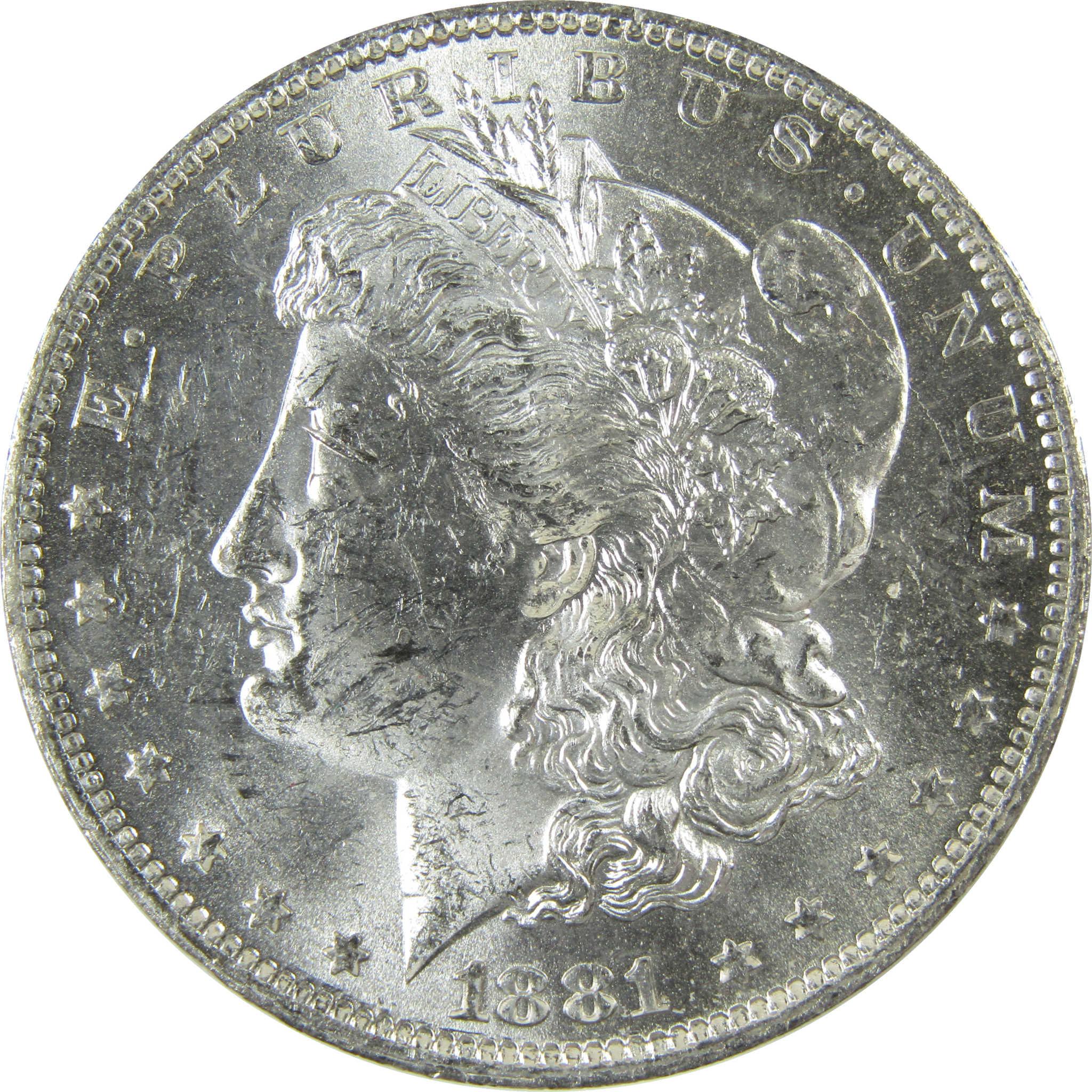 1881 O Morgan Silver Dollar Uncirculated Mint State $1 Coin SKU:I27688 - Morgan coin - Morgan silver dollar - Morgan silver dollar for sale - Profile Coins & Collectibles