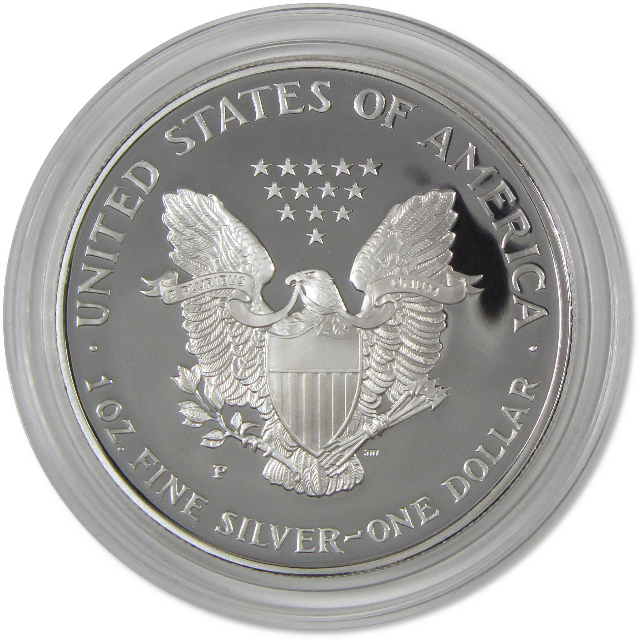 1997 P American Silver Eagle Bullion Proof $1 Coin Collectible OGP COA