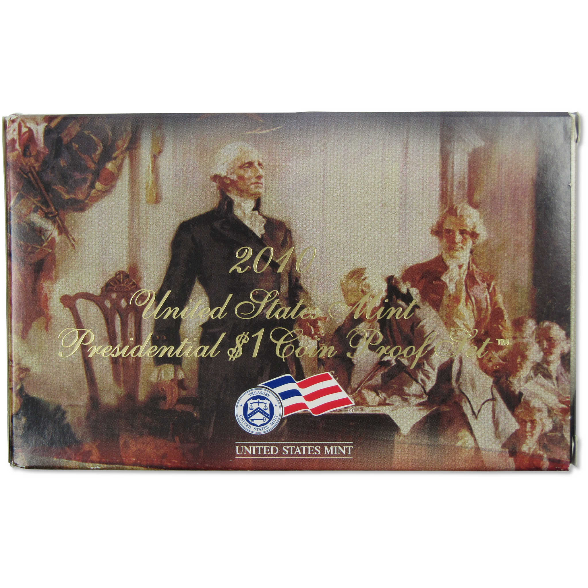 2010 Presidential Dollar Proof Set U.S. Mint Packaging OGP COA