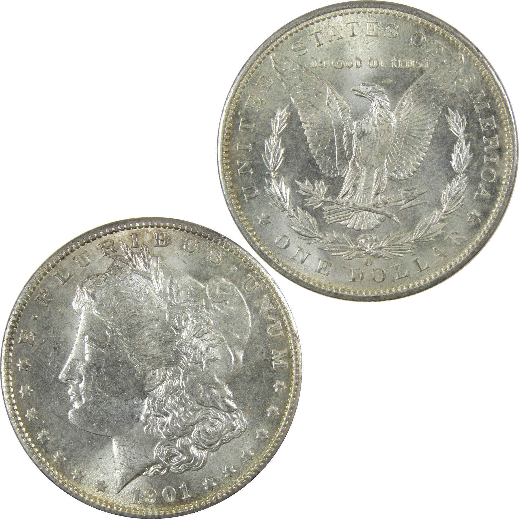 1901 O Morgan Silver Dollar Uncirculated Mint State $1 Coin SKU:I27812 - Morgan coin - Morgan silver dollar - Morgan silver dollar for sale - Profile Coins & Collectibles