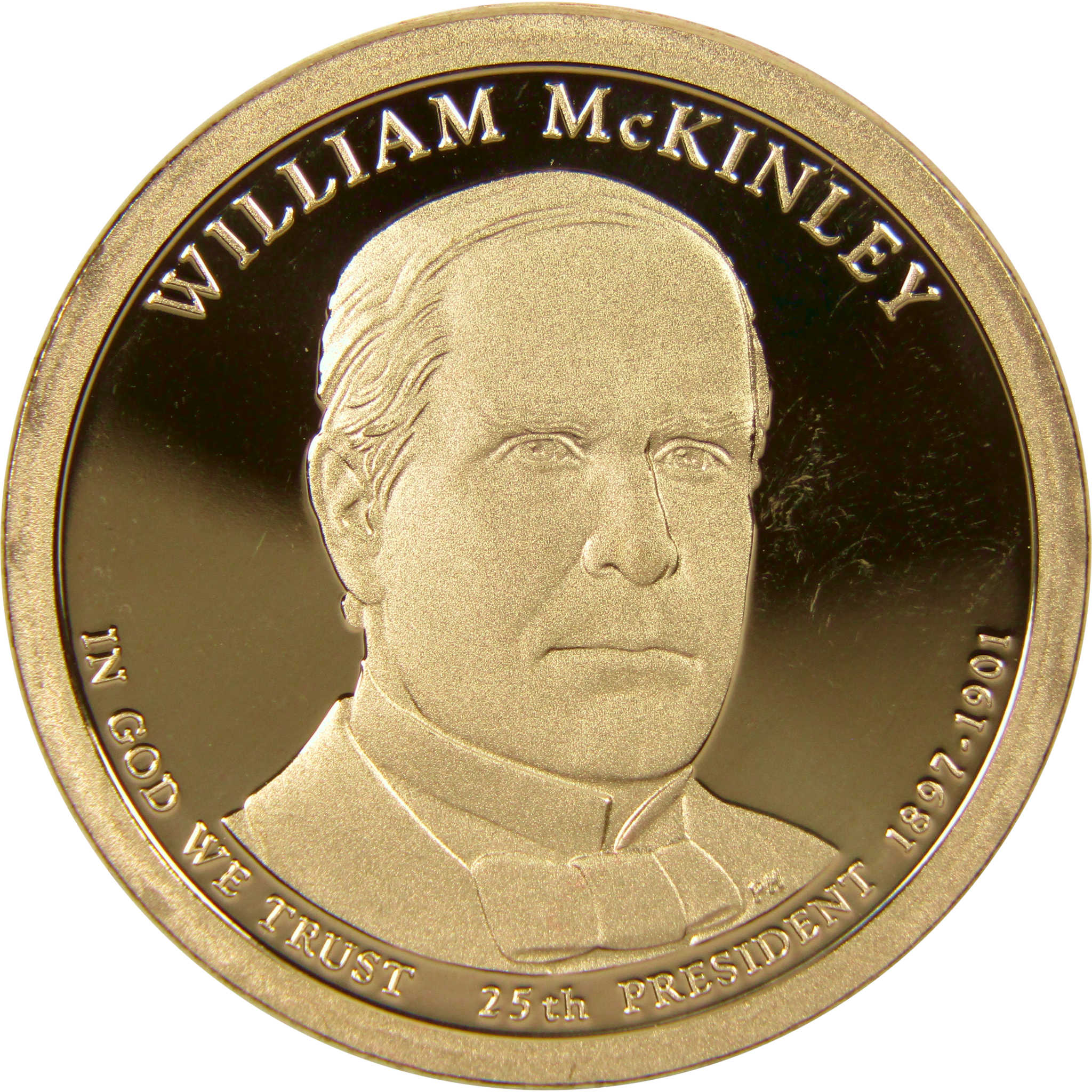 2013 S William McKinley Presidential Dollar Choice Proof $1 Coin