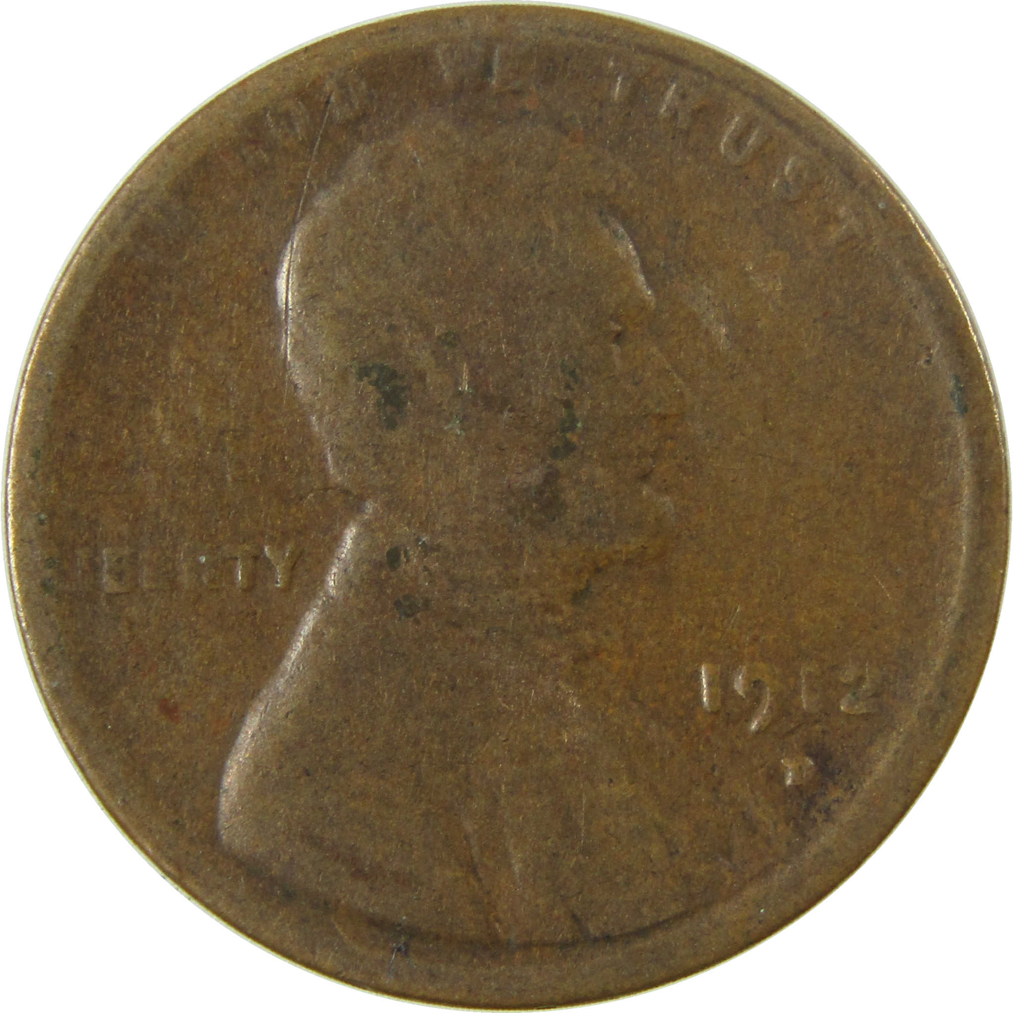 1912 D Lincoln Wheat Cent G Good Penny 1c Coin SKU:I26853