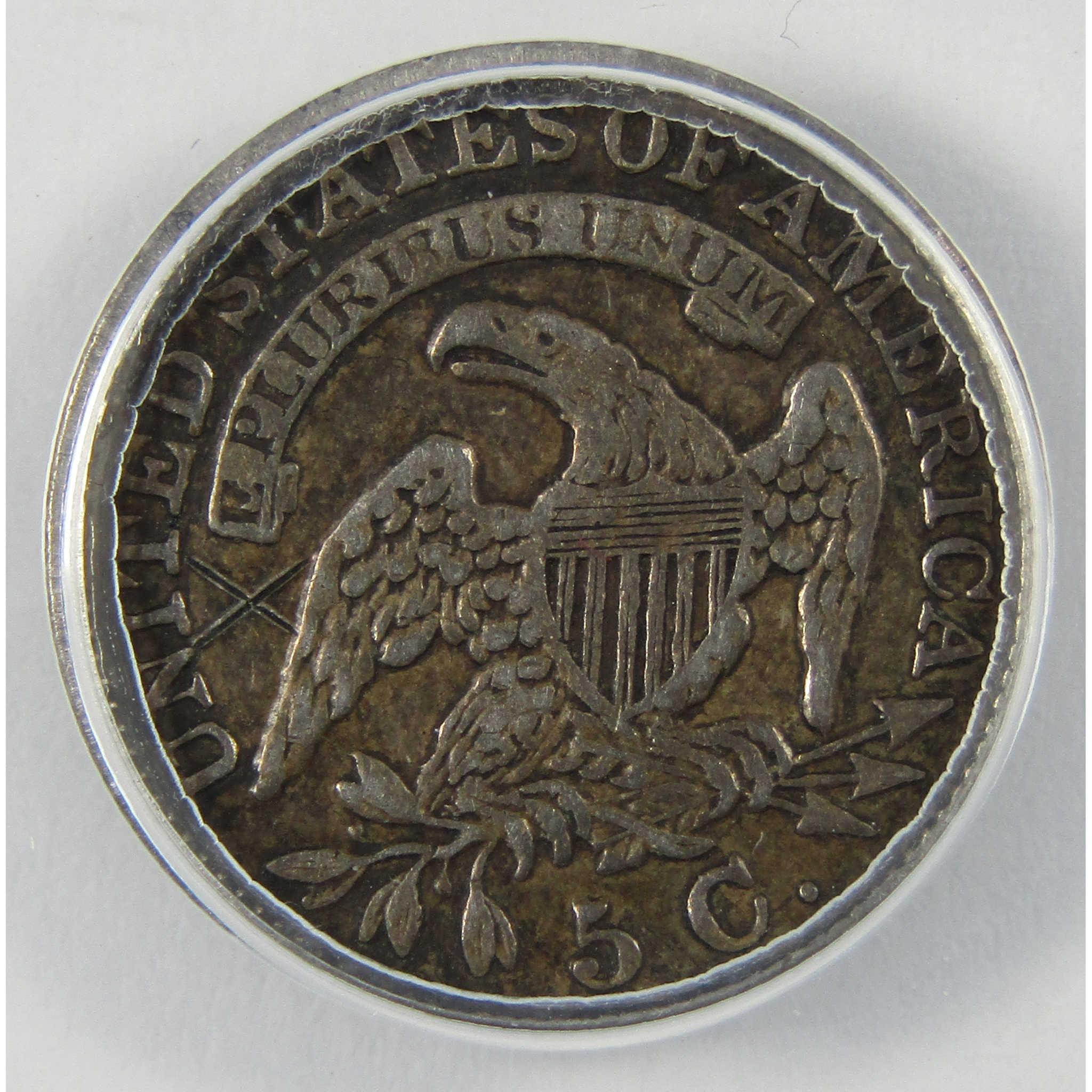 1831 Capped Bust Silver Half Dime VF 20 Details ANACS SKU:I25514