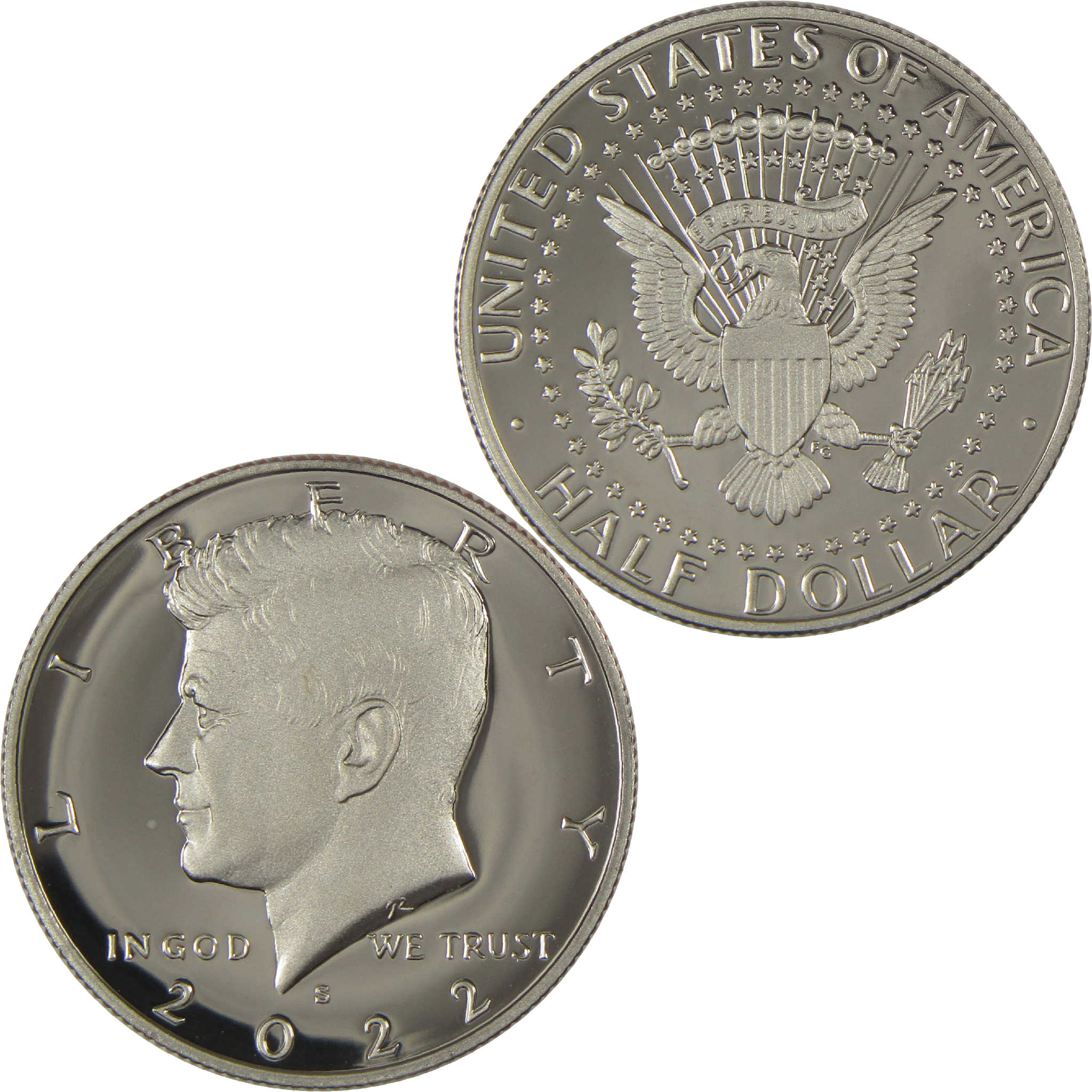 2022 S Kennedy Half Dollar Choice Proof Clad 50c Coin