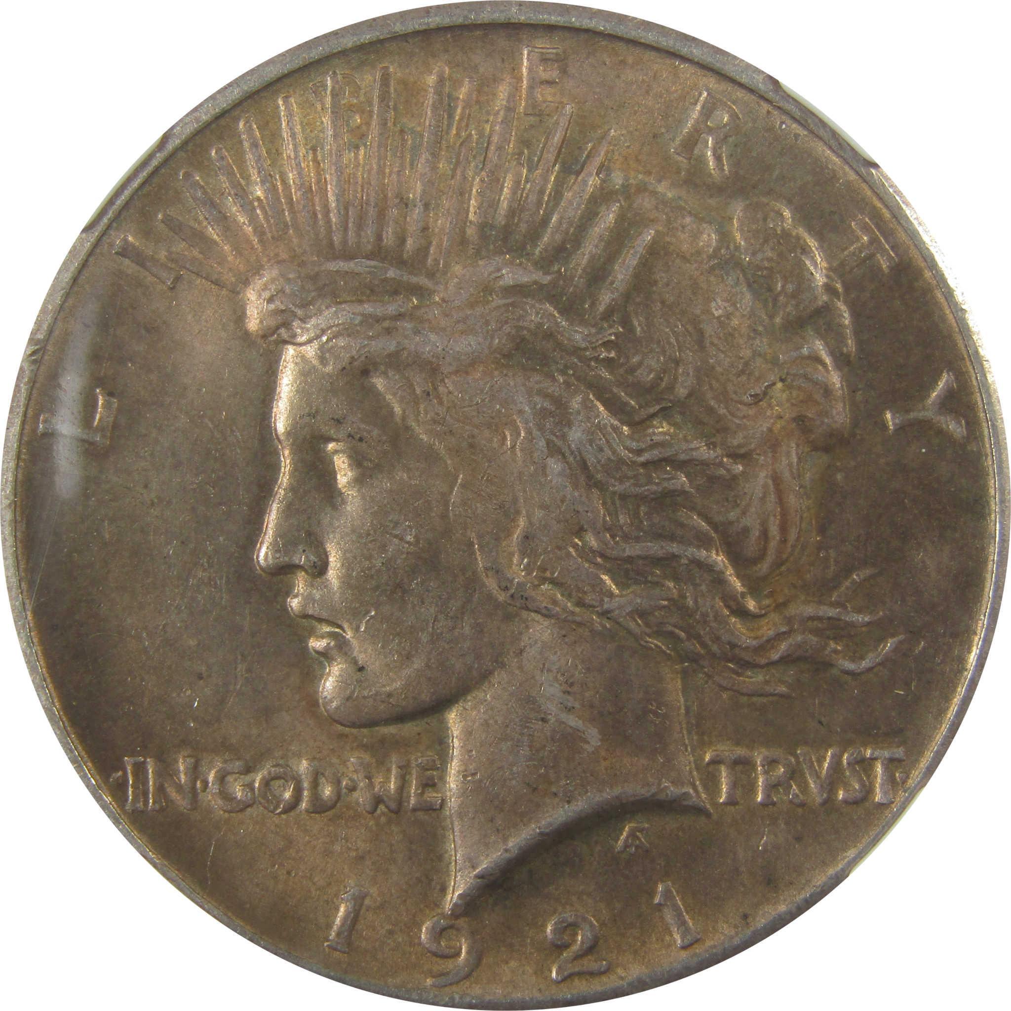 1921 High Relief Peace Silver Dollar MS 63 NGC Uncirculated SKU:I24640