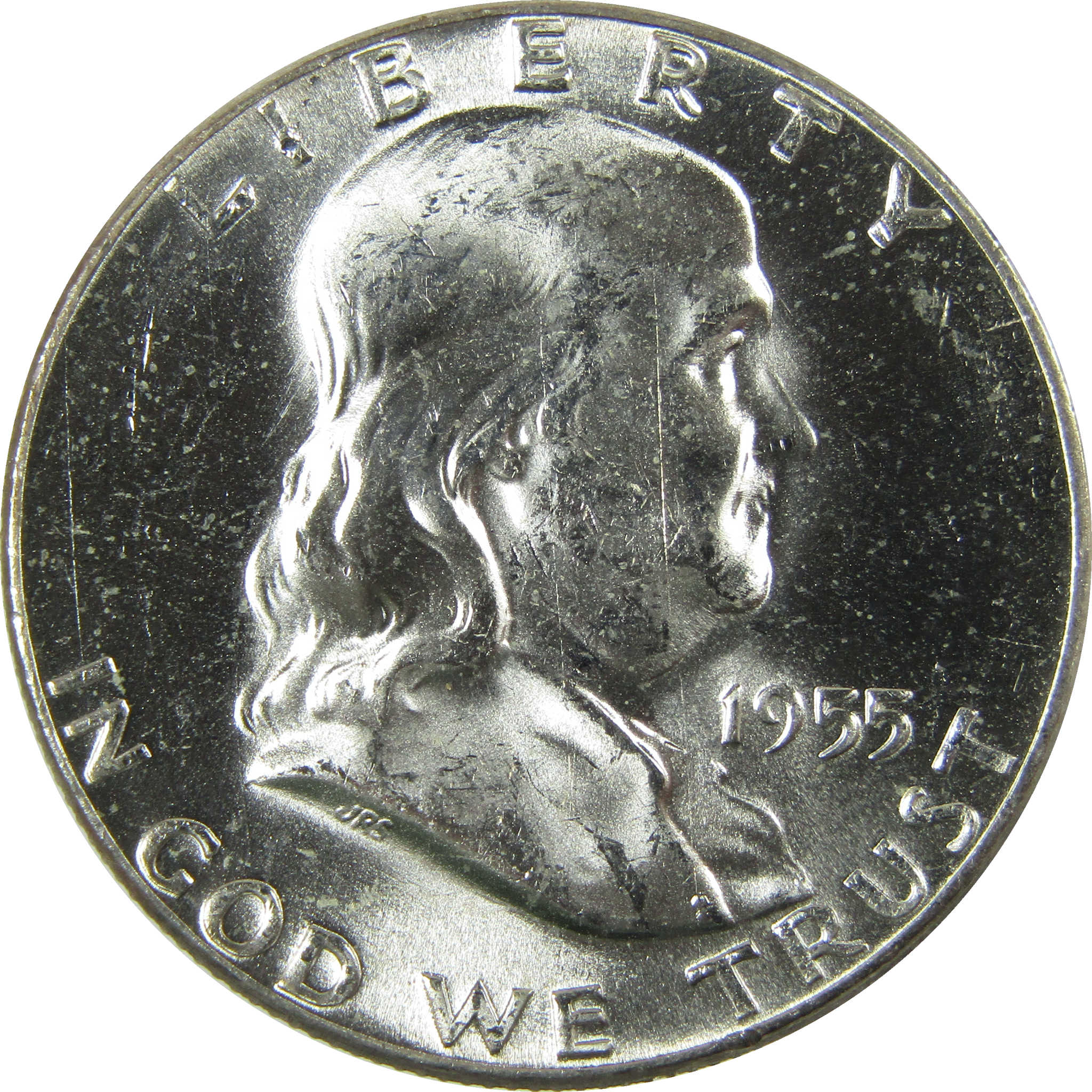 1955 Bugs Bunny Franklin Silver 50c Uncirculated Mint State SKU:I27851