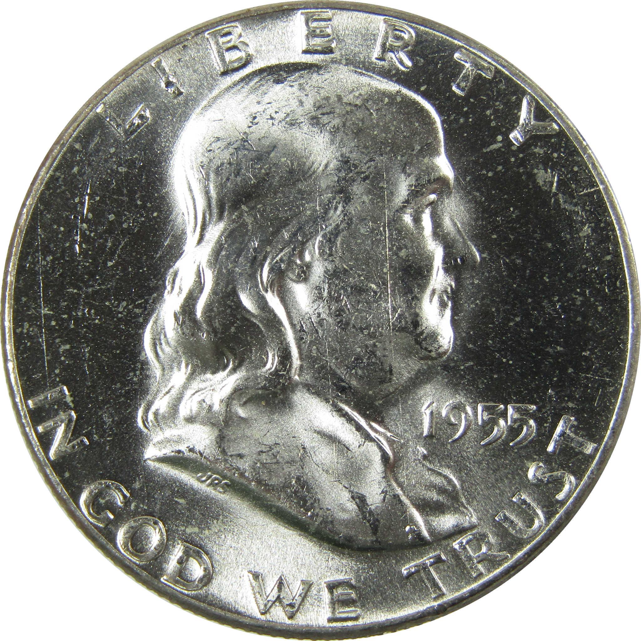 1955 Bugs Bunny Franklin Silver 50c Uncirculated Mint State SKU:I27851