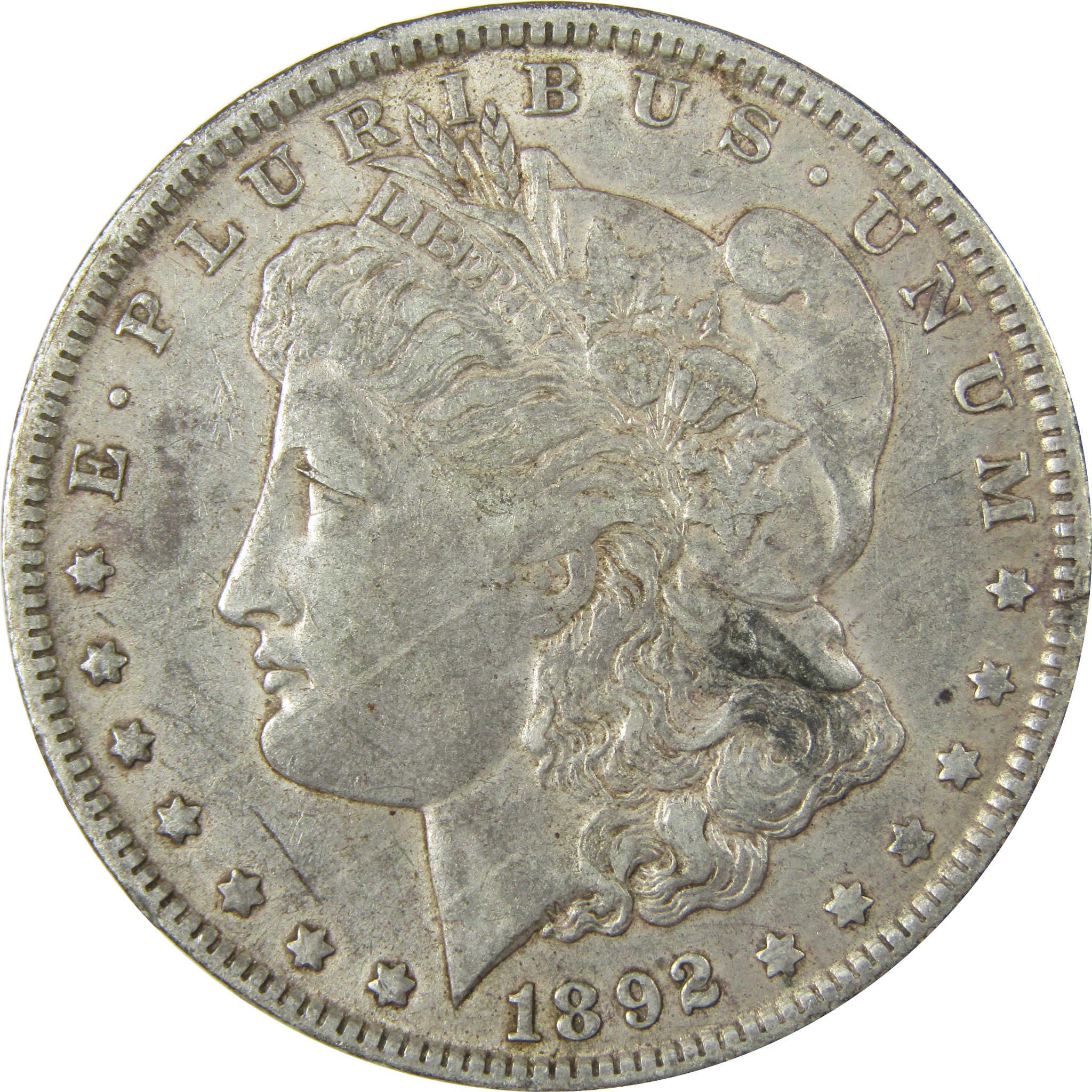 1892 O Morgan Silver Dollar XF EF Extremely Fine $1 Coin SKU:CP1388 - Morgan coin - Morgan silver dollar - Morgan silver dollar for sale - Profile Coins & Collectibles