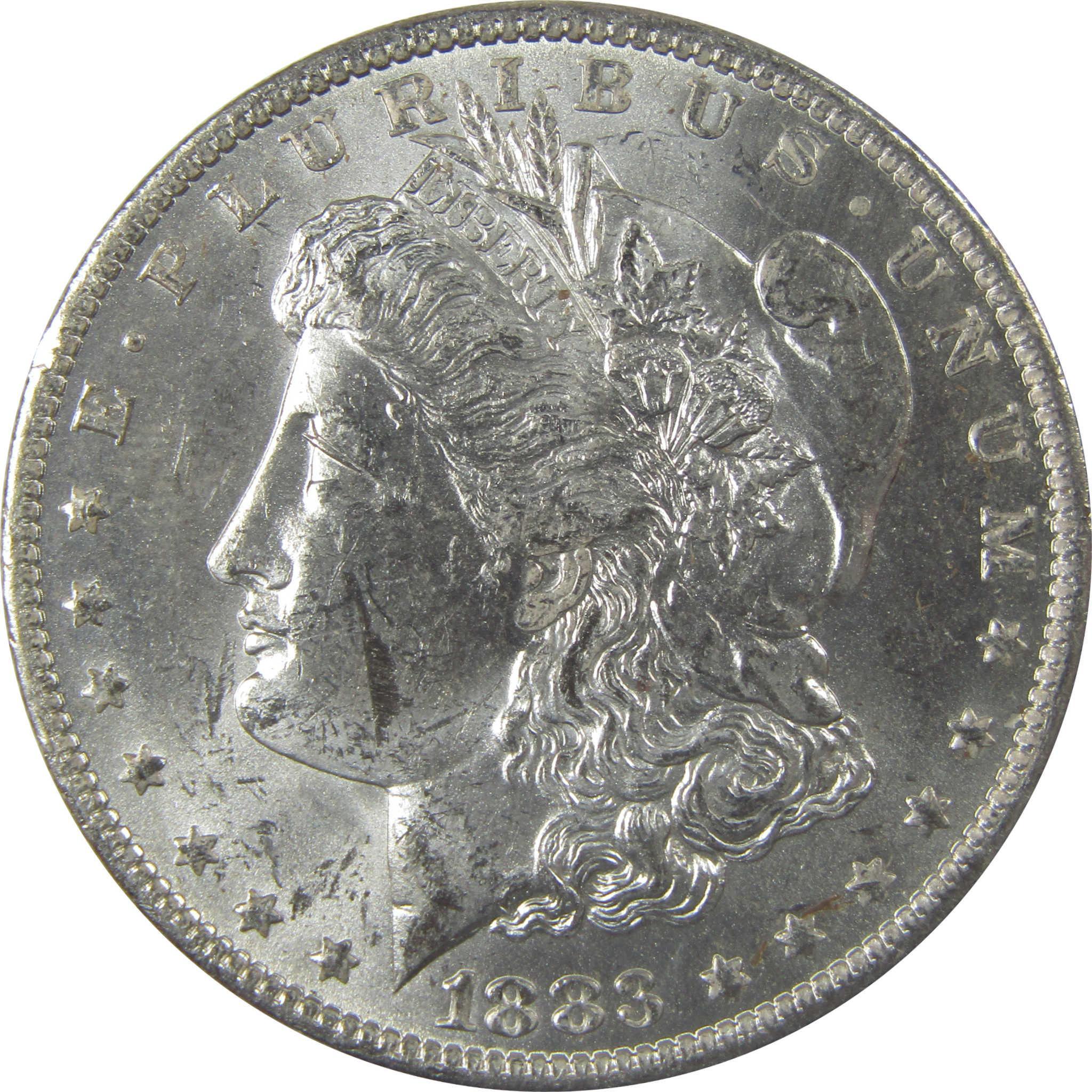 1883 O Morgan Silver Dollar Uncirculated Mint State $1 Coin SKU:I24830 - Morgan coin - Morgan silver dollar - Morgan silver dollar for sale - Profile Coins & Collectibles