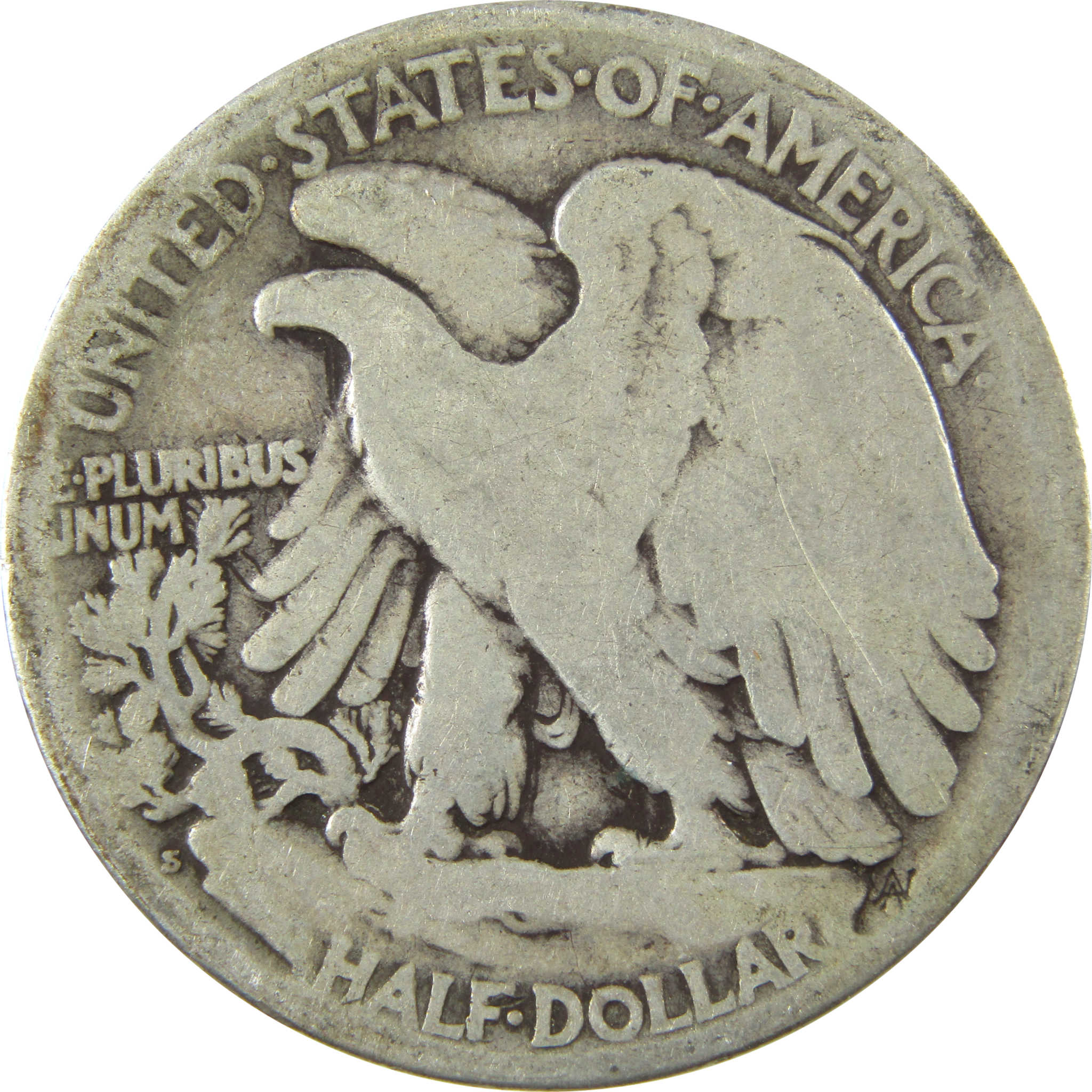 1921 S Liberty Walking Silver Half Dollar G Good Details SKU:CP1445