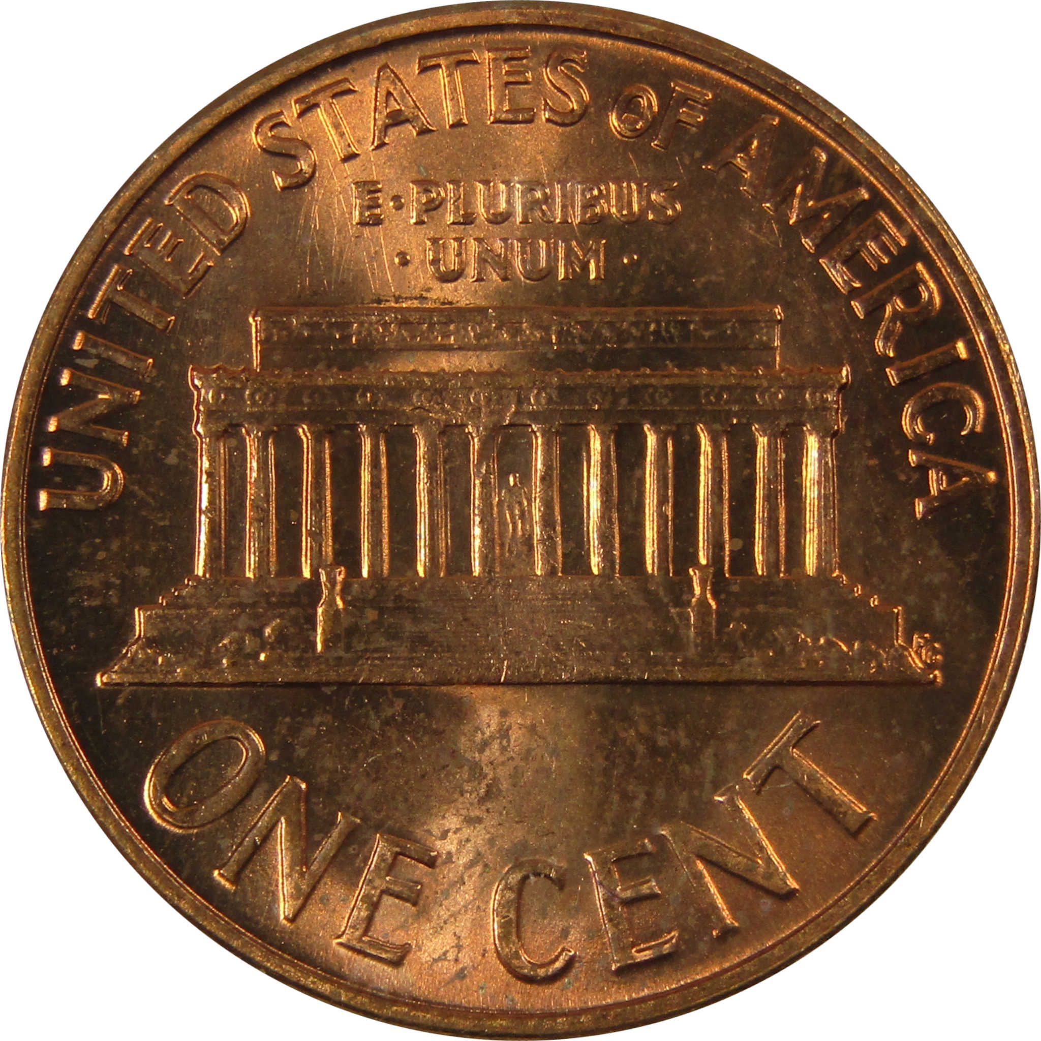 1960 Small Date Lincoln Memorial 1c Uncirculated Mint State SKU:I26592