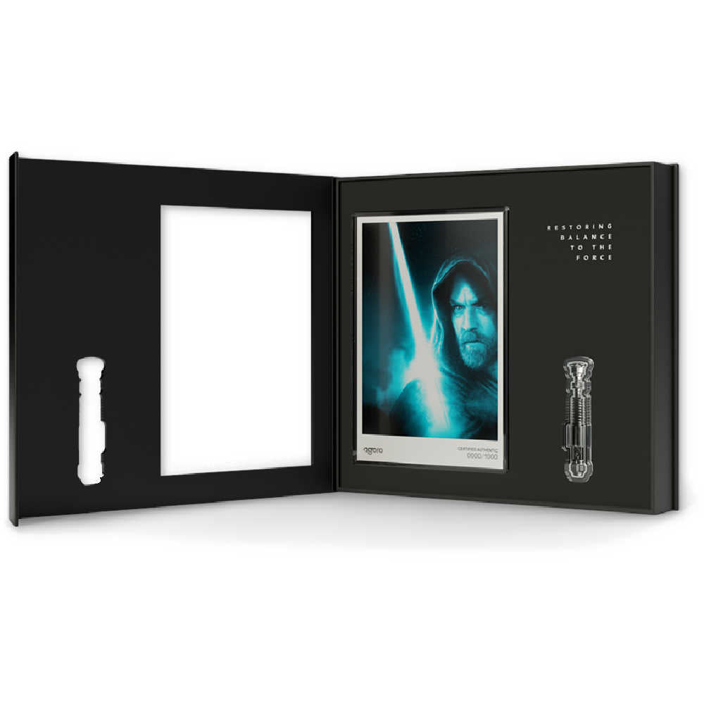 2026 Star Wars Kenobi Lightsaber Silver Coin and Foil Set SKU:OPC272