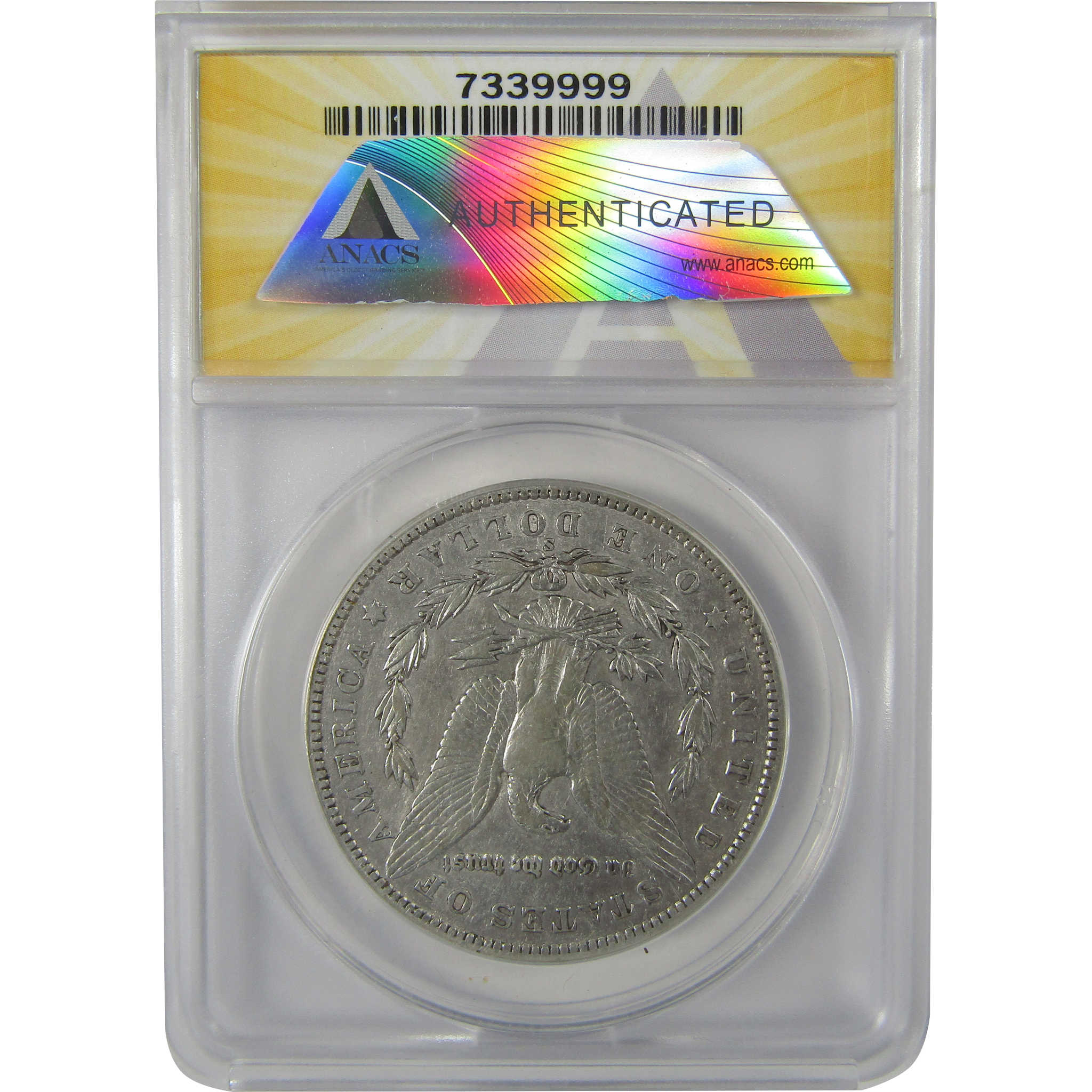 1902 S Morgan Dollar VF 25 Details ANACS Silver $1 Coin SKU:I21682 - Morgan coin - Morgan silver dollar - Morgan silver dollar for sale - Profile Coins & Collectibles