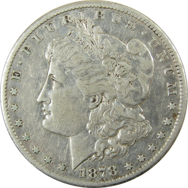 1878 CC Morgan Silver Dollar VF Very Fine $1 Coin SKU:CP1735