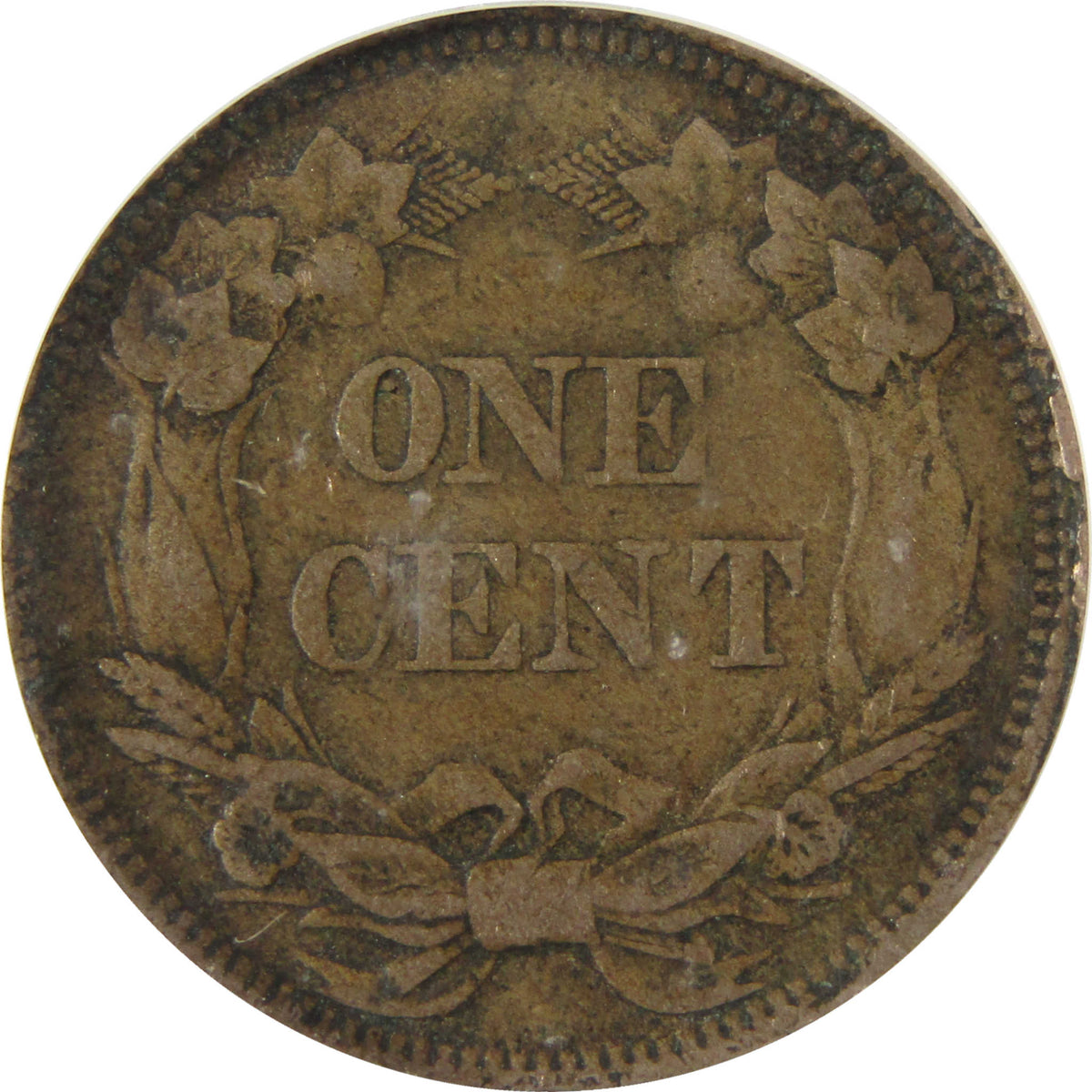 1858 Small Letters Flying Eagle Cent VF 25 ICG 1c Coin SKU:I29105