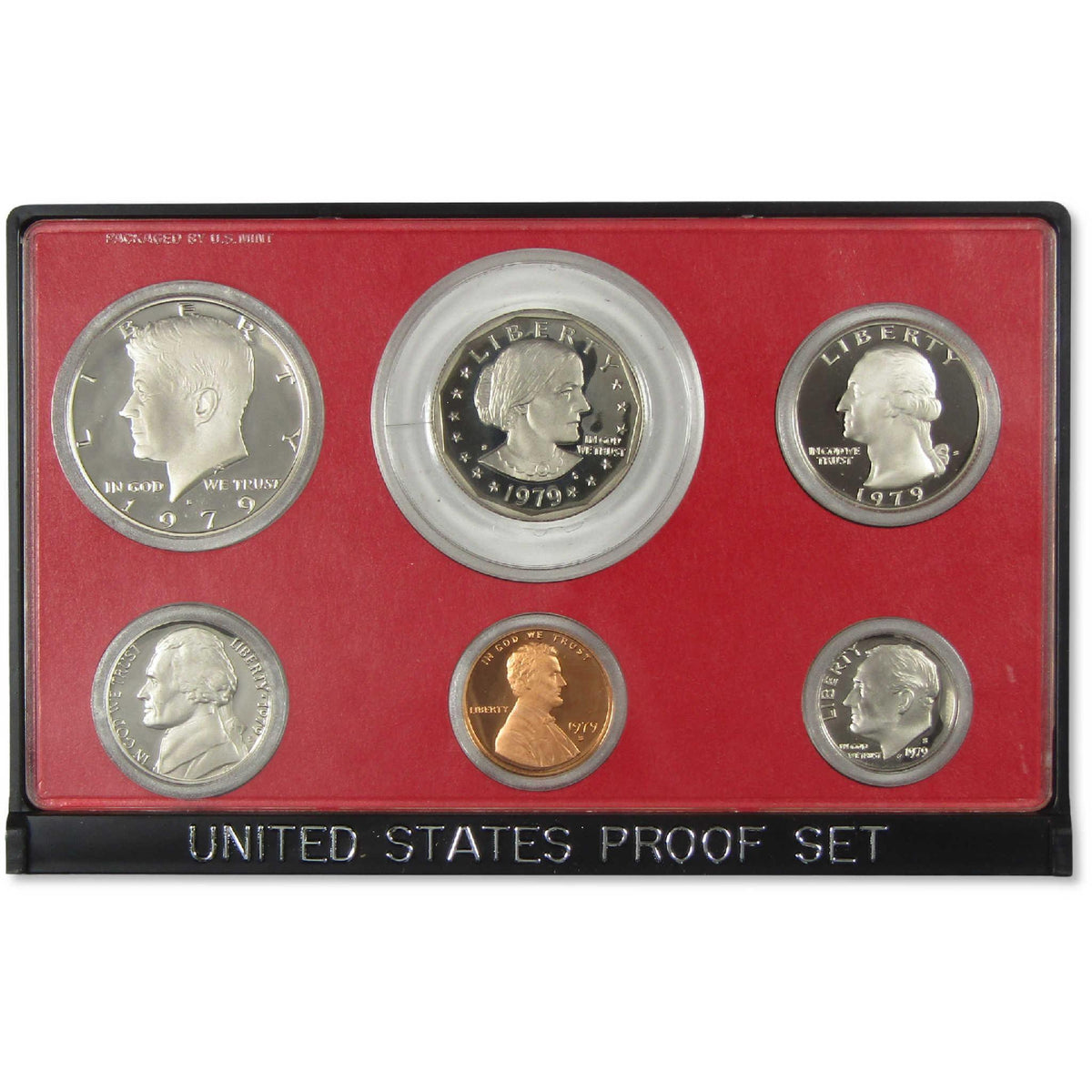 1979 Clad Proof Set Type 2 U.S. Mint Government Packaging OGP