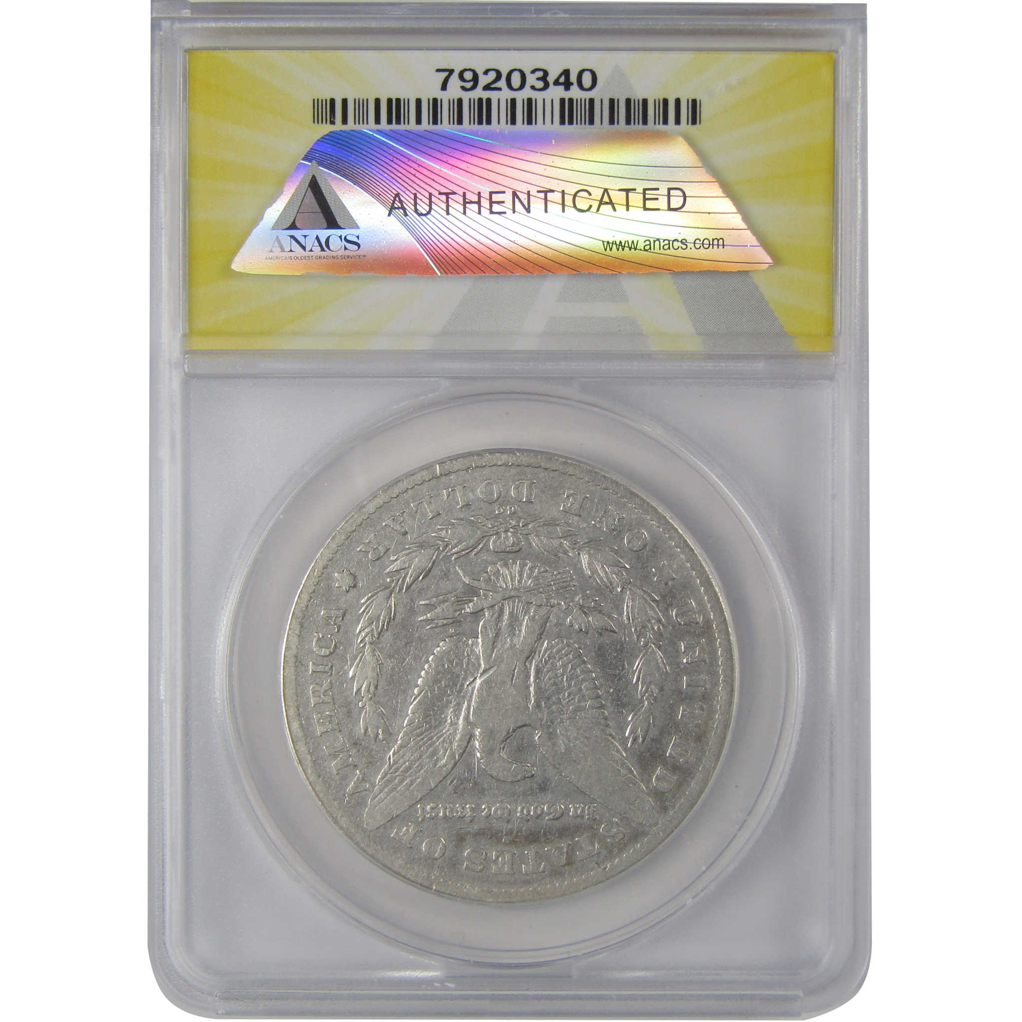 1878 CC Morgan Dollar F 12 Details ANACS Silver $1 Coin SKU:CP185 - Morgan coin - Morgan silver dollar - Morgan silver dollar for sale - Profile Coins & Collectibles