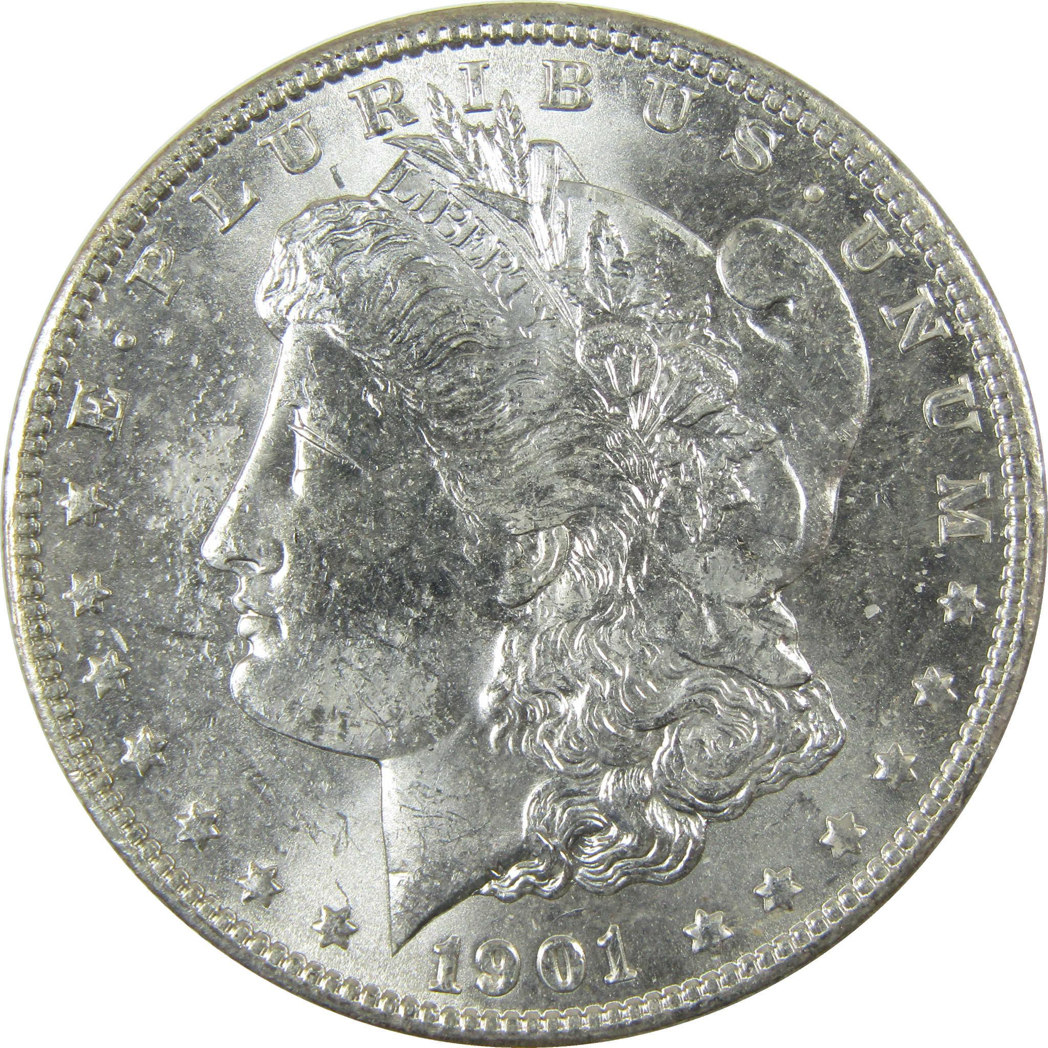 1901 O Morgan Silver Dollar Uncirculated Mint State $1 Coin SKU:I27802 - Morgan coin - Morgan silver dollar - Morgan silver dollar for sale - Profile Coins & Collectibles