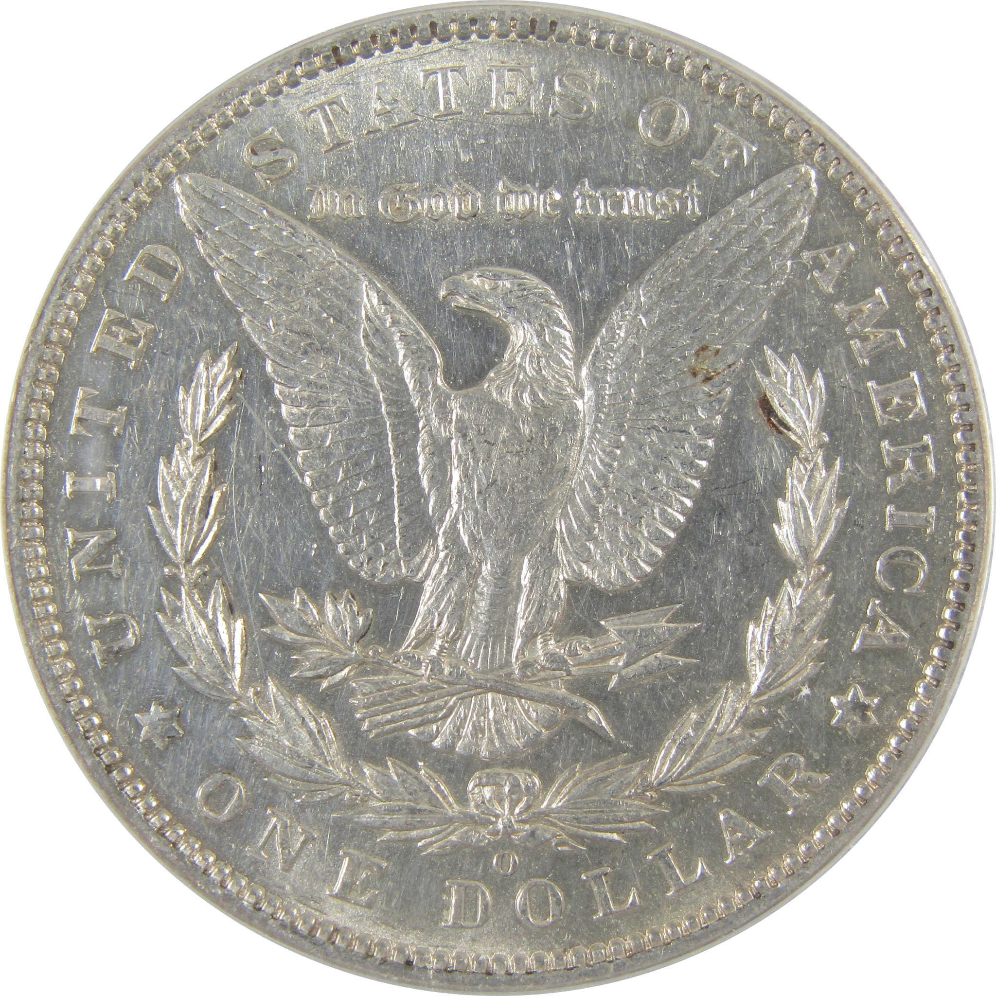1896 O Morgan Dollar AU 55 Details ANACS Silver $1 Coin SKU:I19004 - Morgan coin - Morgan silver dollar - Morgan silver dollar for sale - Profile Coins & Collectibles