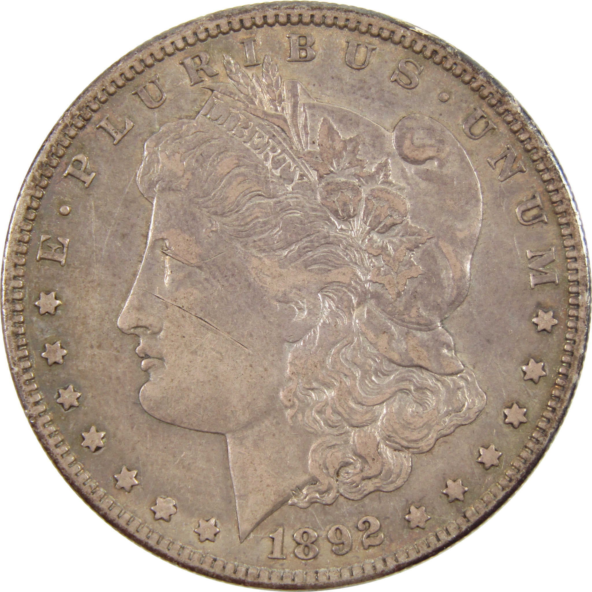 1892 S Morgan Dollar XF EF 90% Silver $1 Coin SKU:I11176 - Morgan coin - Morgan silver dollar - Morgan silver dollar for sale - Profile Coins & Collectibles
